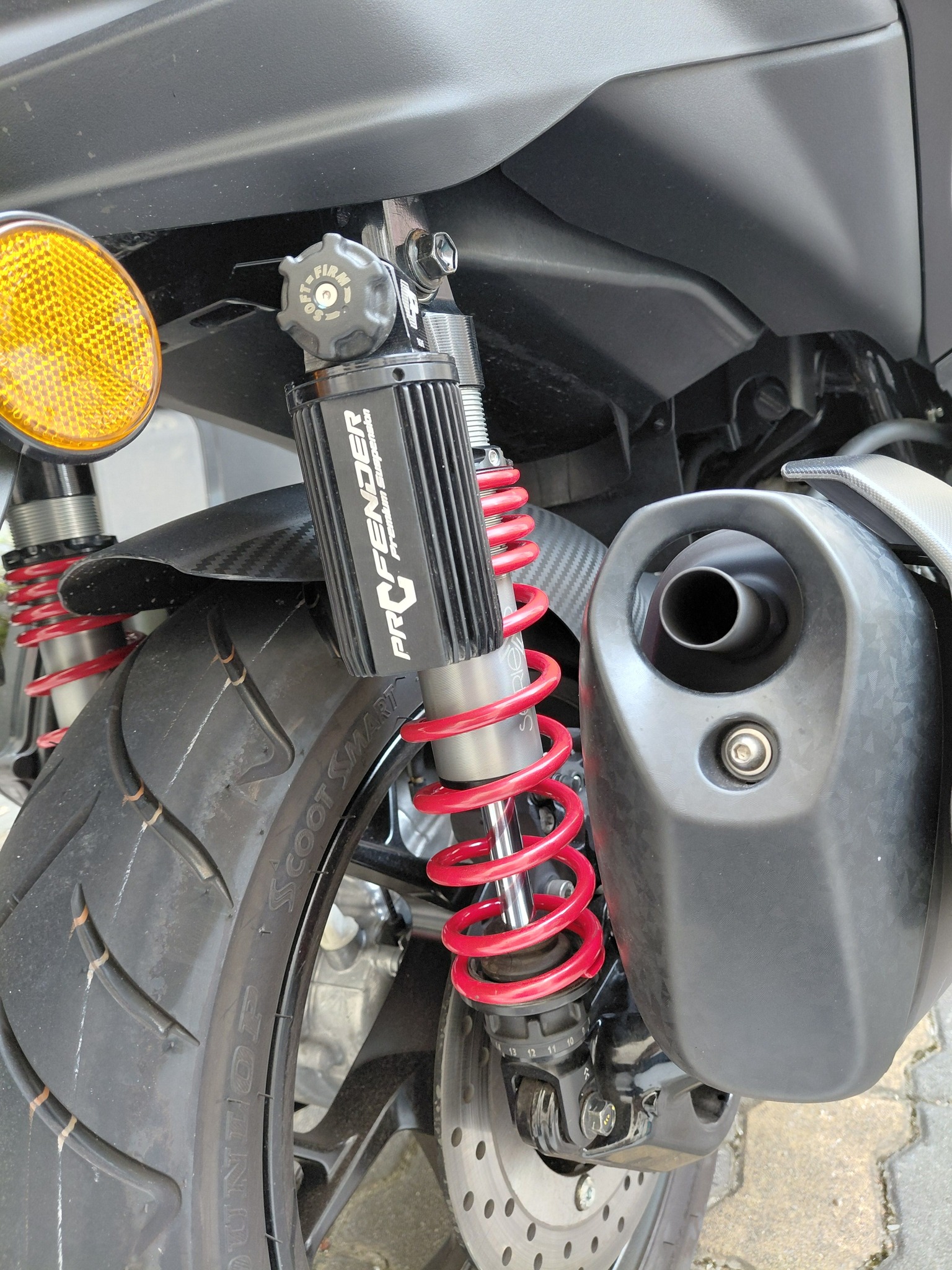 Sách Profender X-series rear suspension standard 310mm Bike model: ZX4R