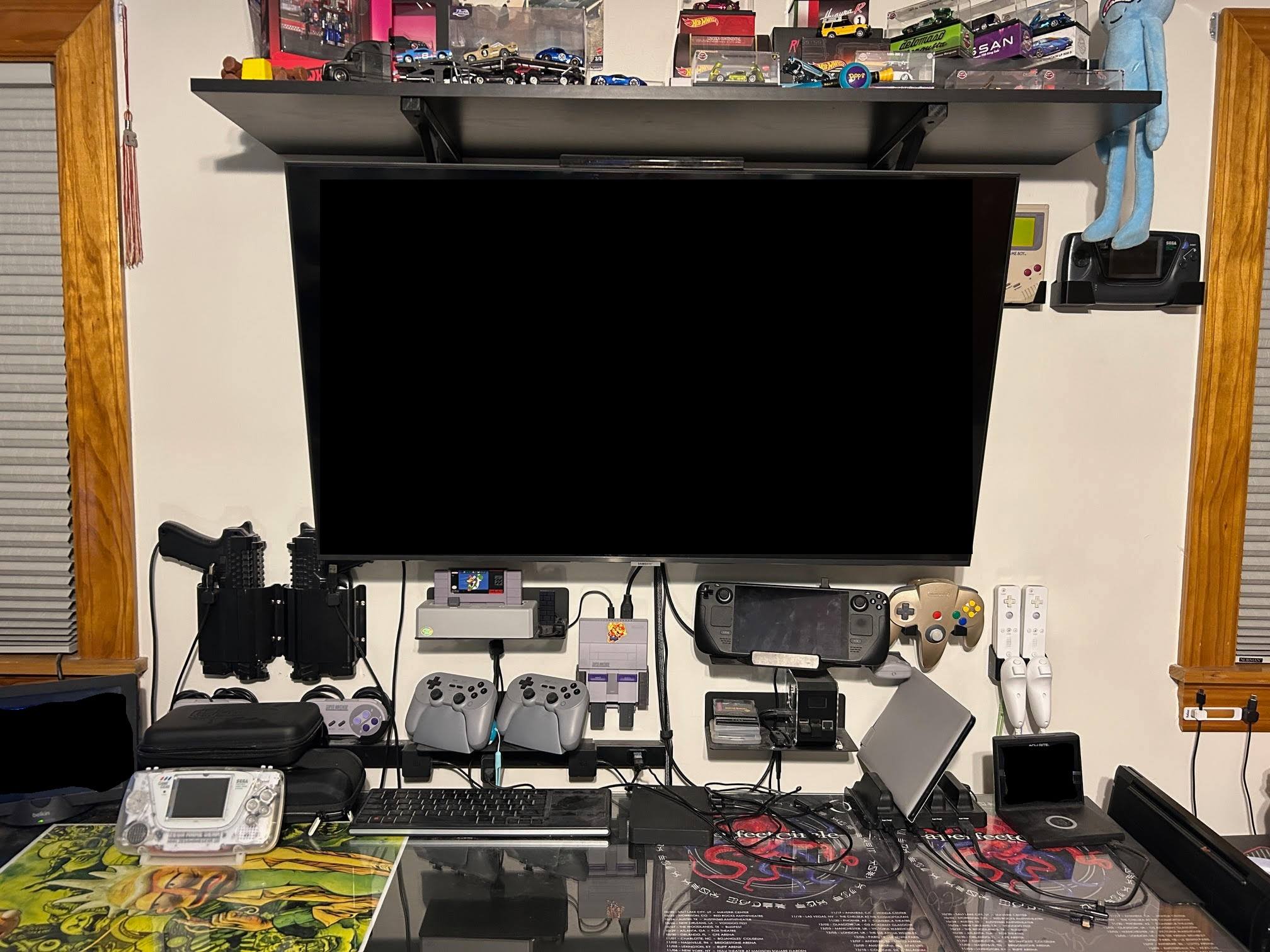 【USA-vintage】egwcs gen1 90s90's set-up Retro gaming setups from 80's, 90's, and 00's with modded hardware