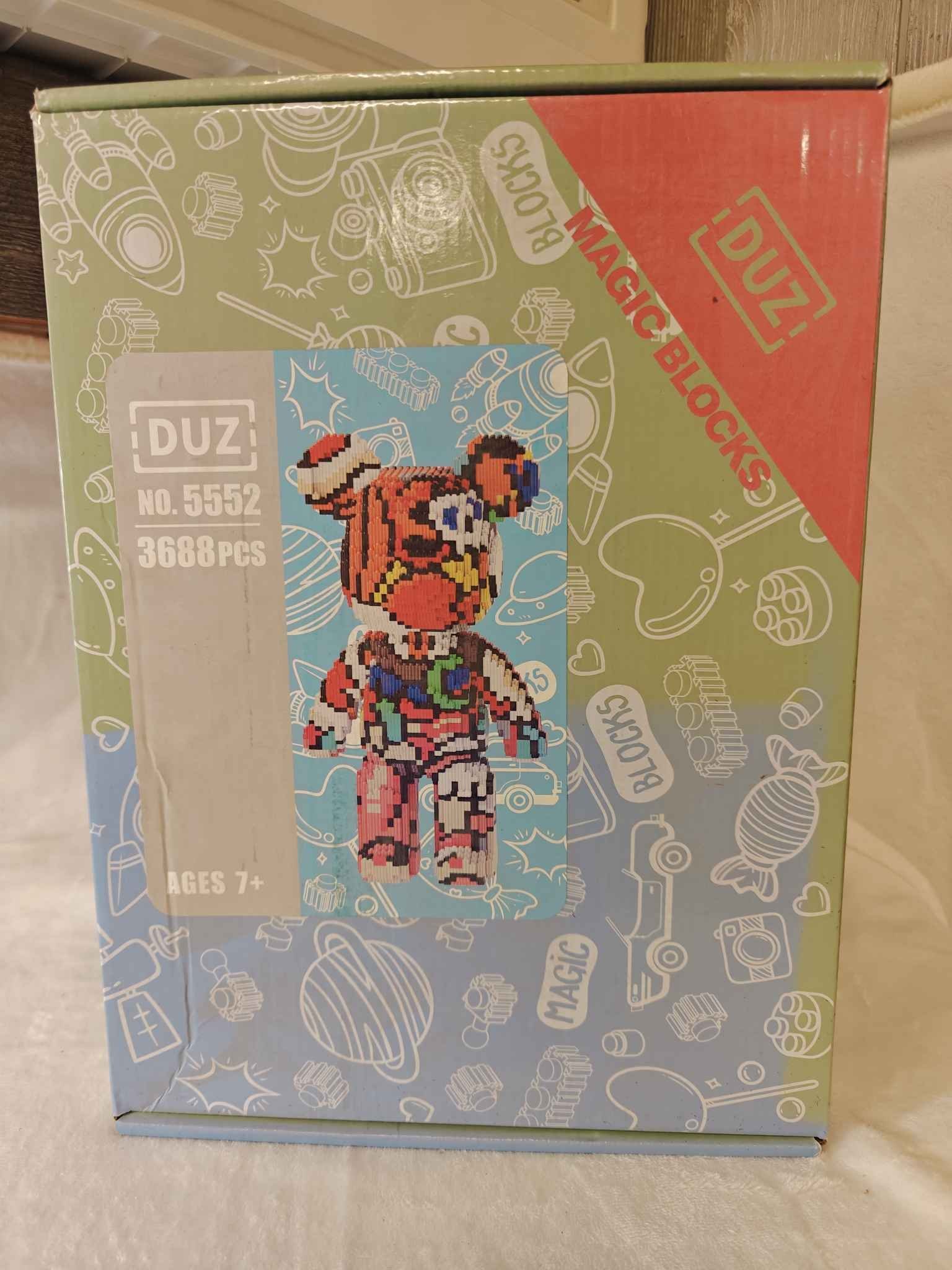 DUZ - bear blocks. Lego type 3-D bears you build on your own! 10