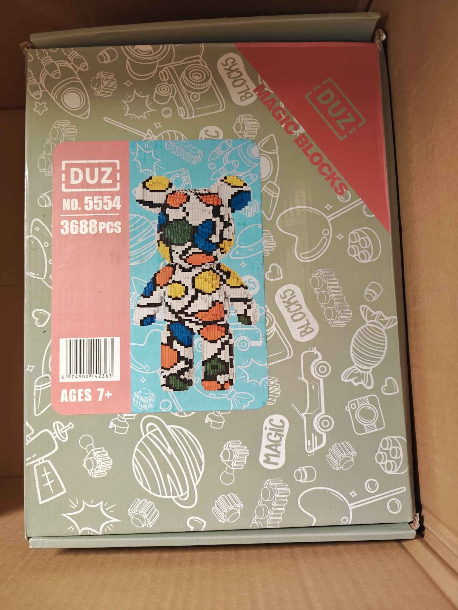 DUZ - bear blocks. Lego type 3-D bears you build on your own! 10