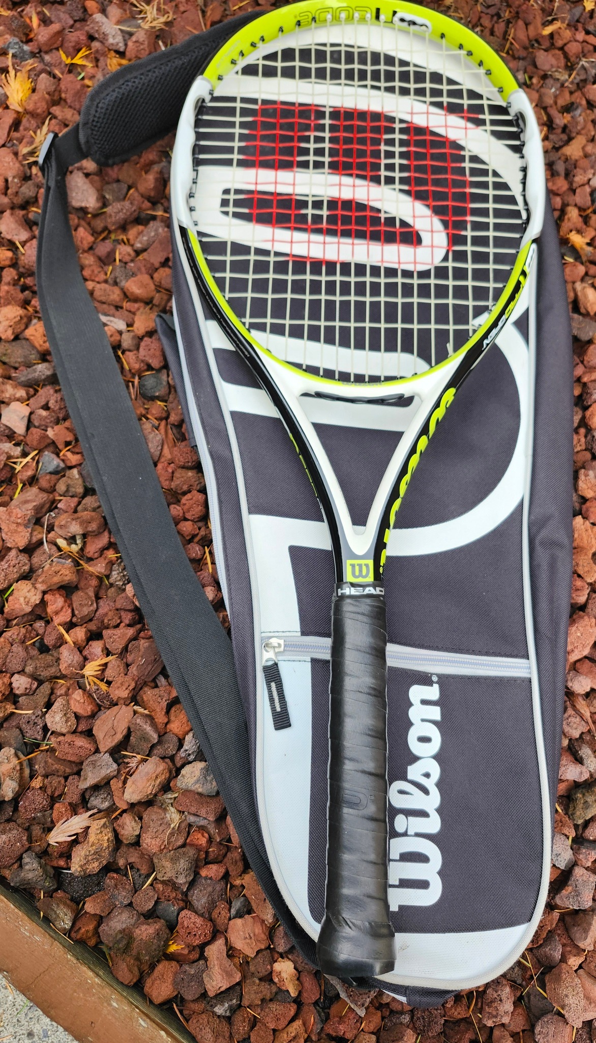 Wilson nCode nProOpen tennis Racquet with Wilson case for sale