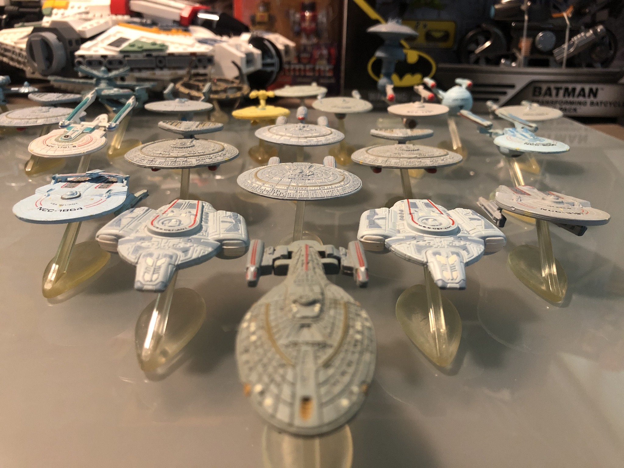 STAR TREK - Federation Fleet - Micro Machines