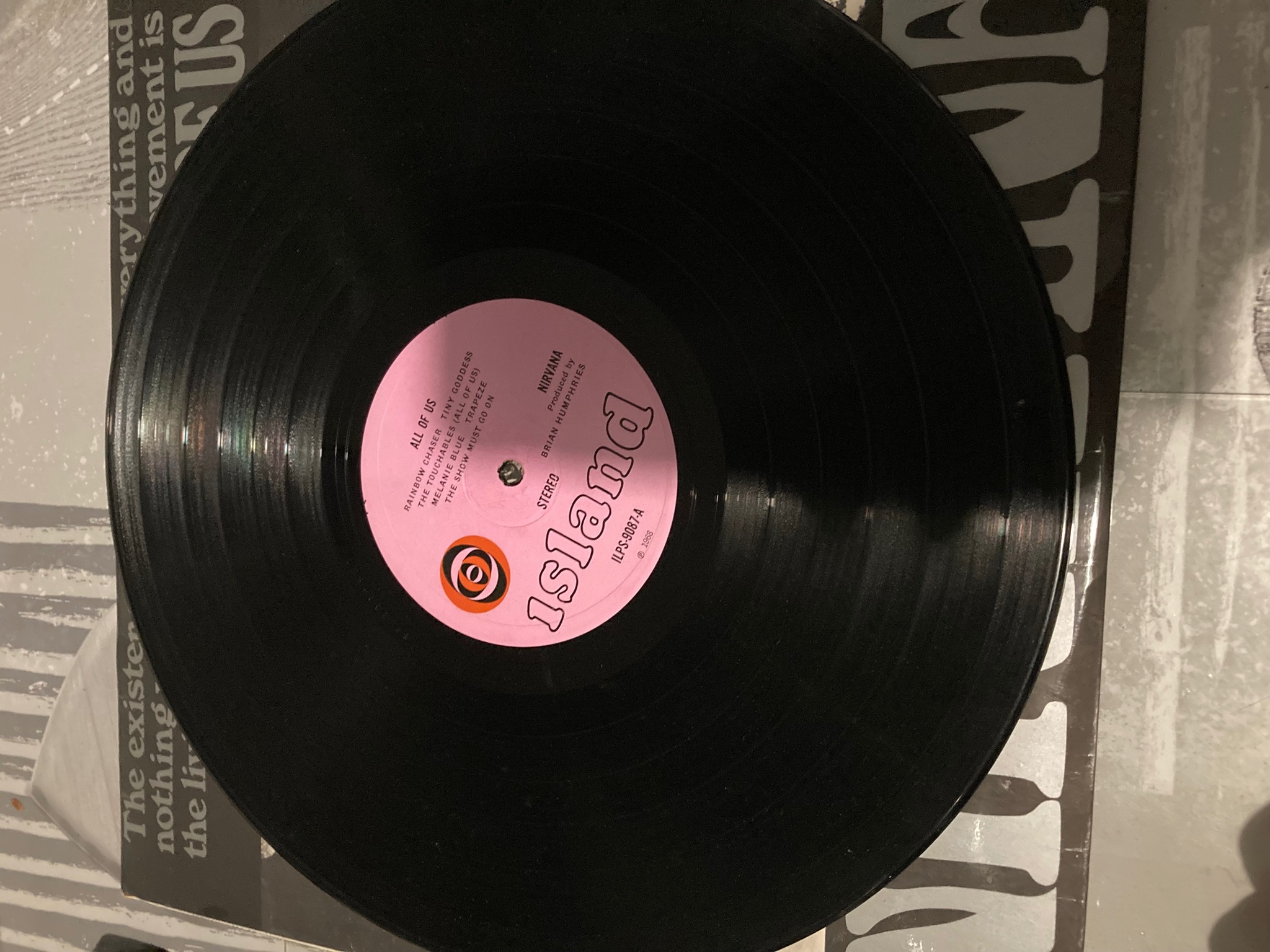 Nirvana Bleach ピンク カラーヴァイナル レコード Nirvana Bleach