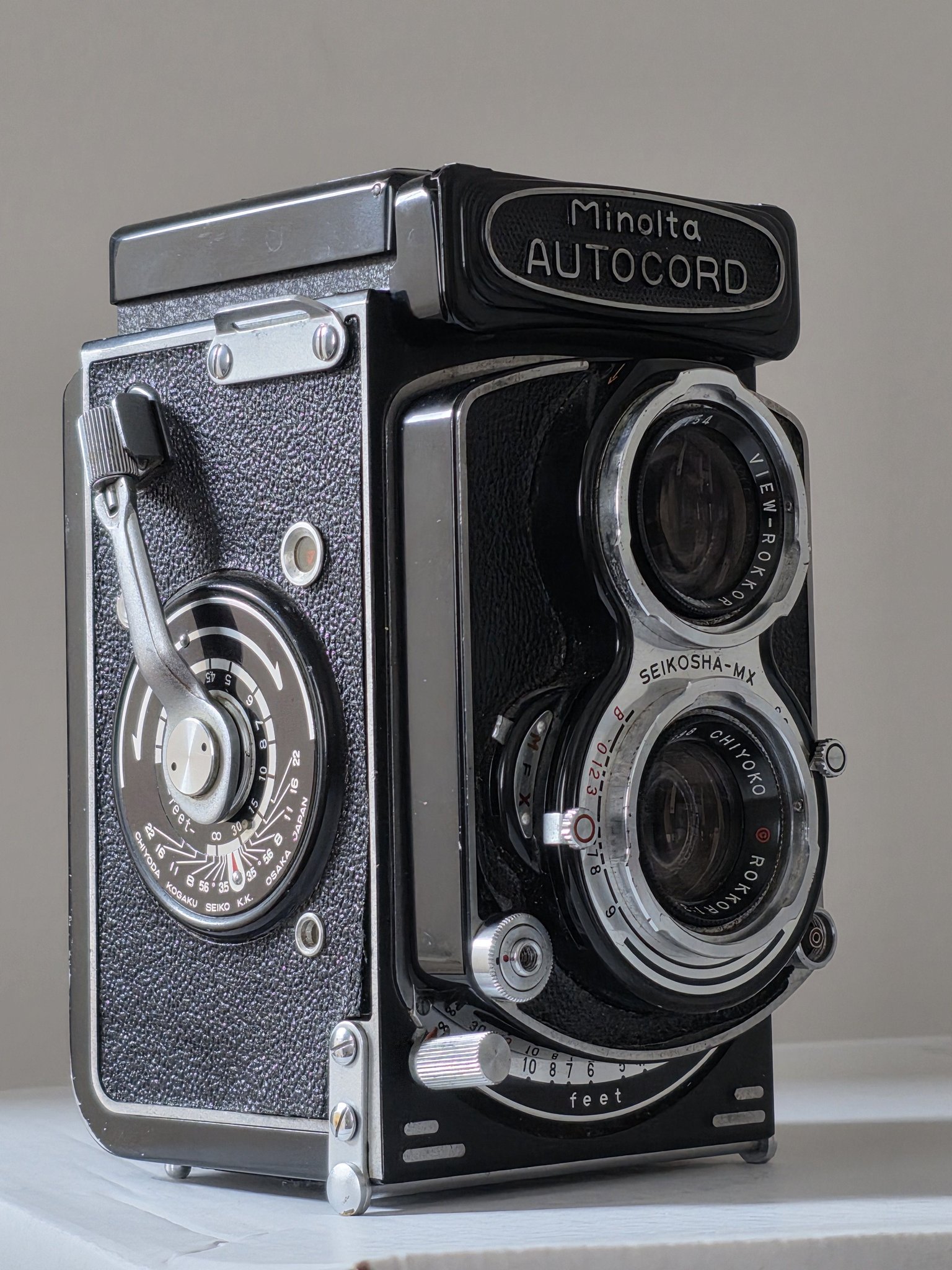 Minolta Autocord camera repair suggestions