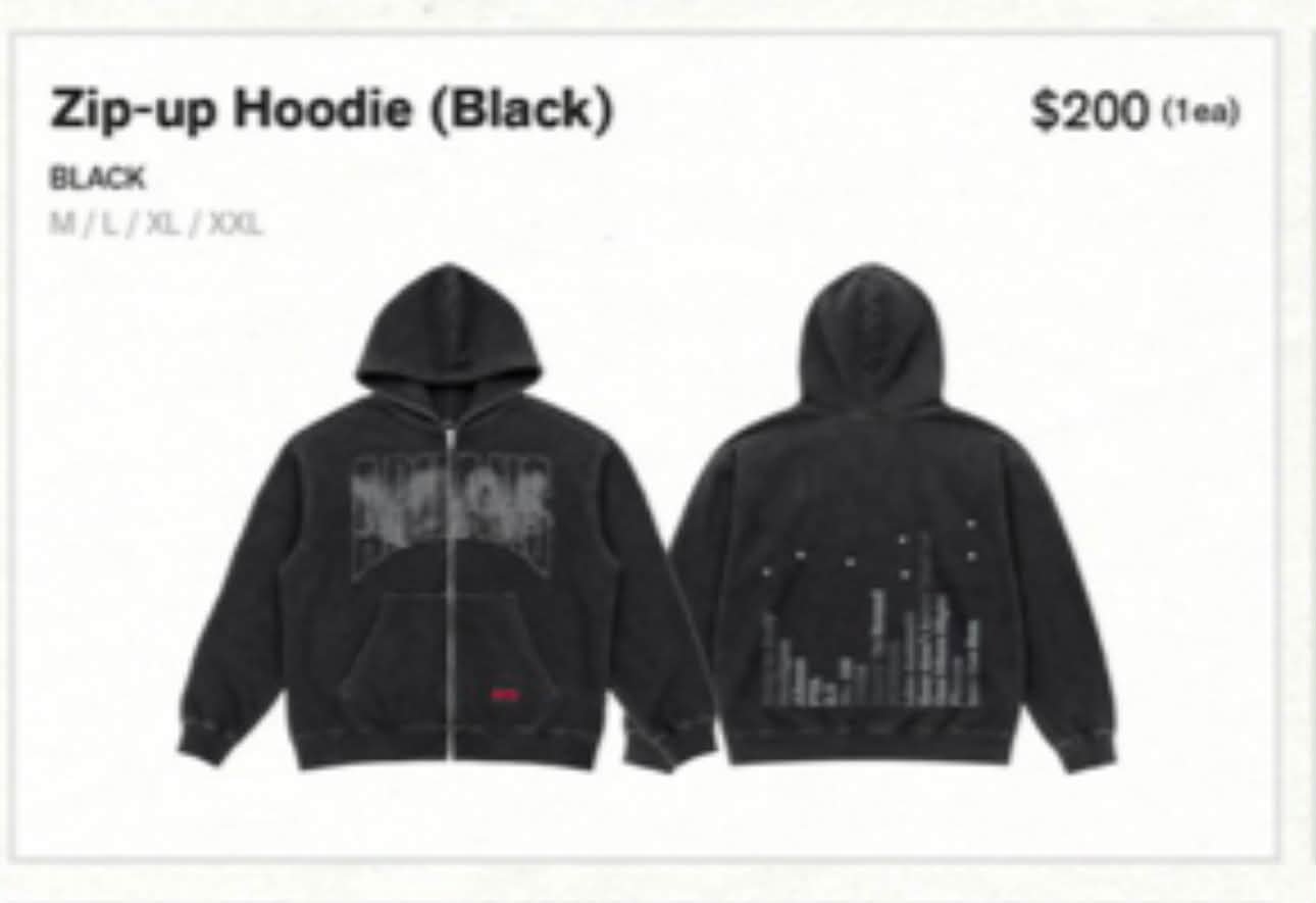 Unofficial BTS Arirang Tour Zip Up Hoodie 🛒₱1599 only COMMENT