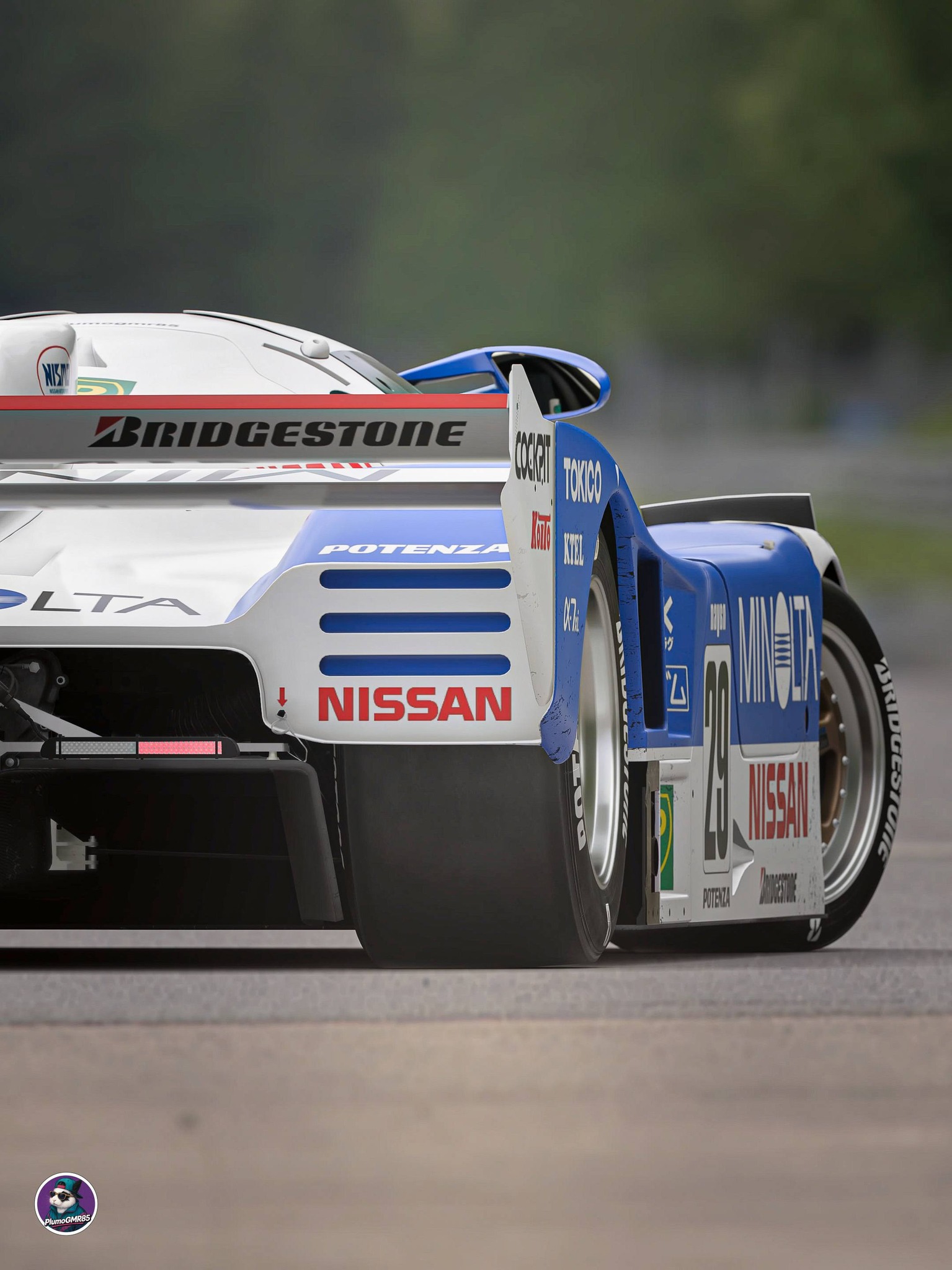 Minolta Nissan R92CP livery in Gran Turismo 7