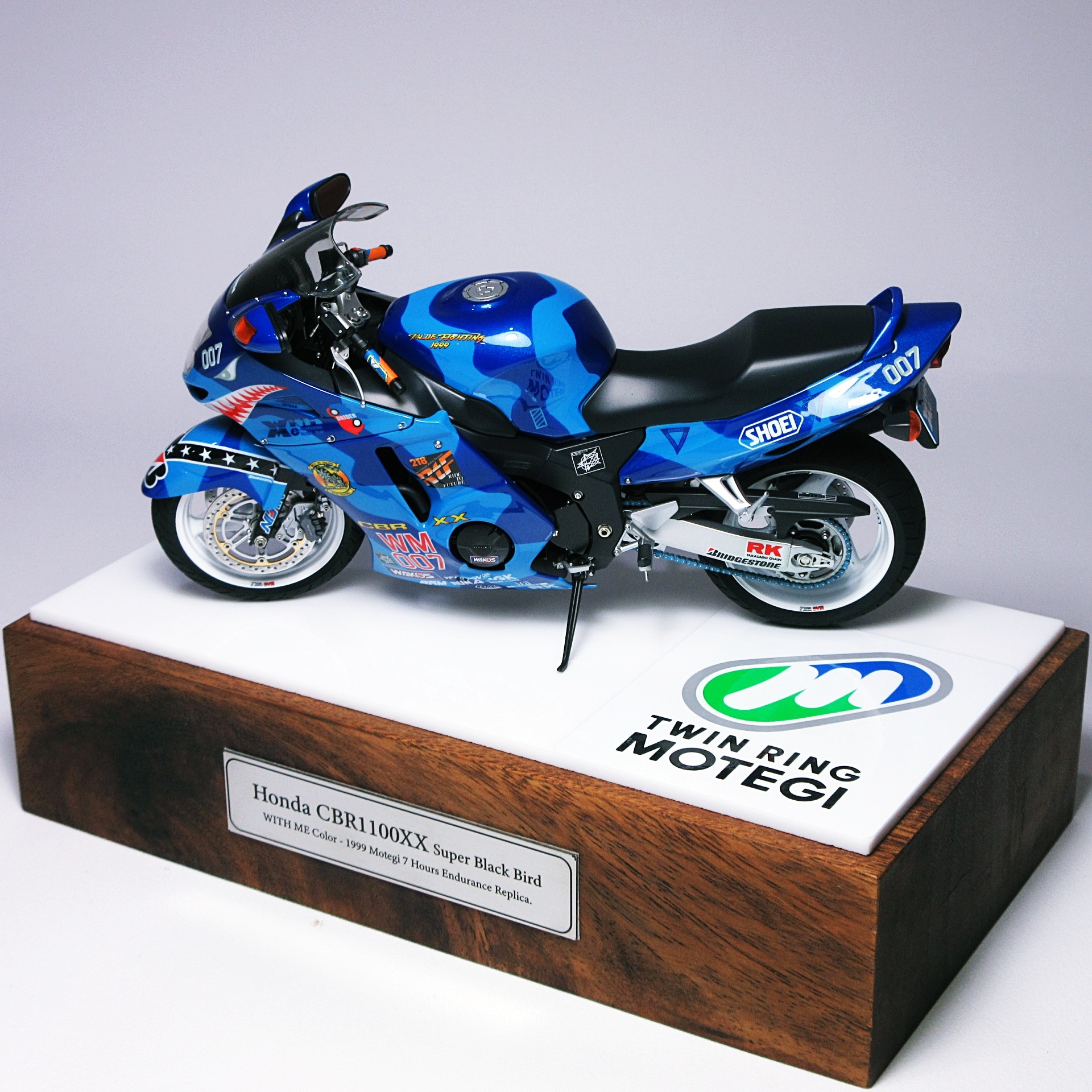 scalemodelmonday The Honda CBR 1100XX Super Blackbird was released