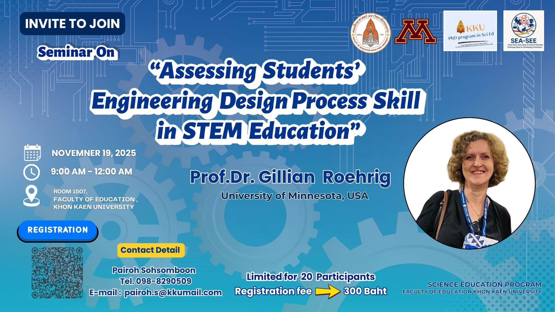 The seminar “Assessing Students’... - Akkarawat Srisawat | Facebook