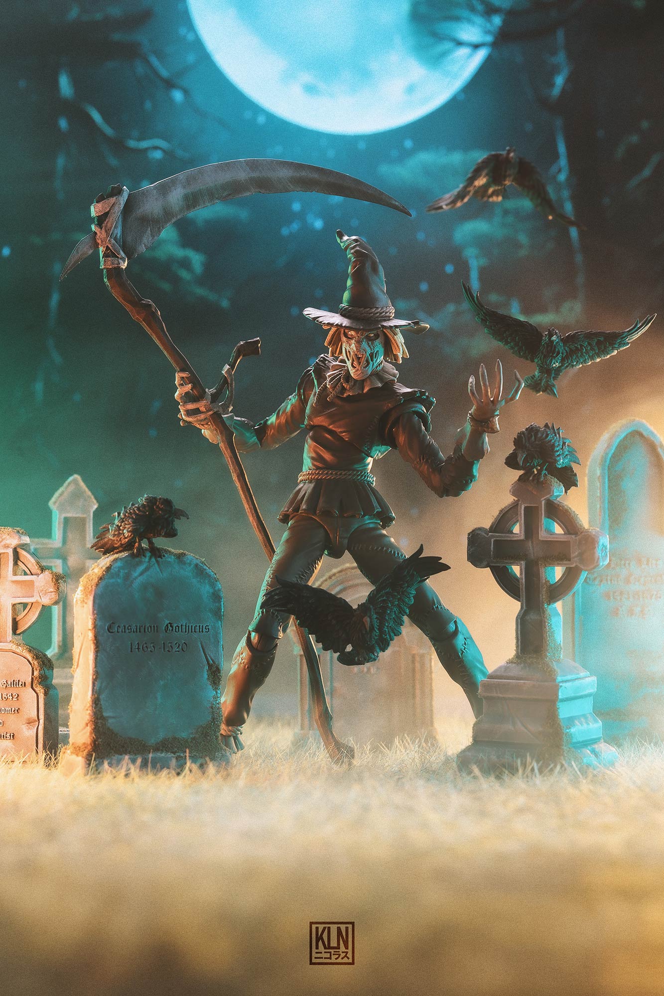 Mafex No.229 Scarecrow figure from Batman: Hush