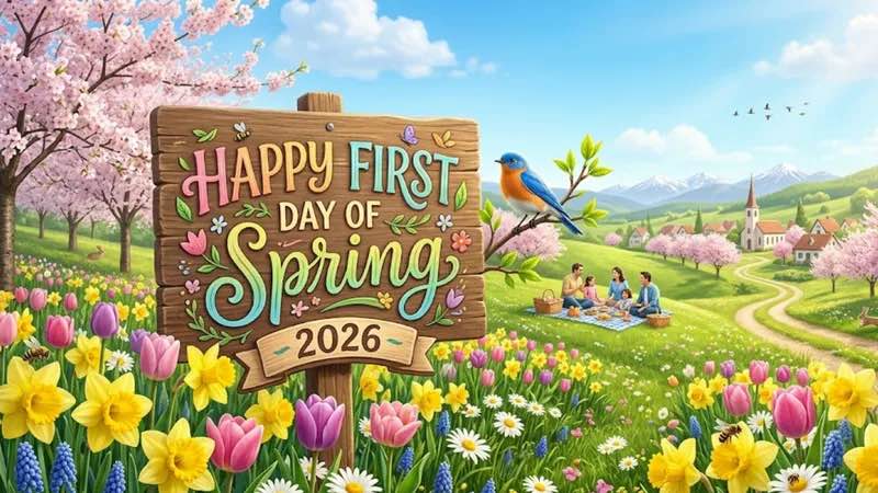 Wishing a happy spring season