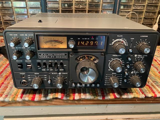 Wish me luck! I just pulled my Yaesu FT-100D out of mothballs. I'm
