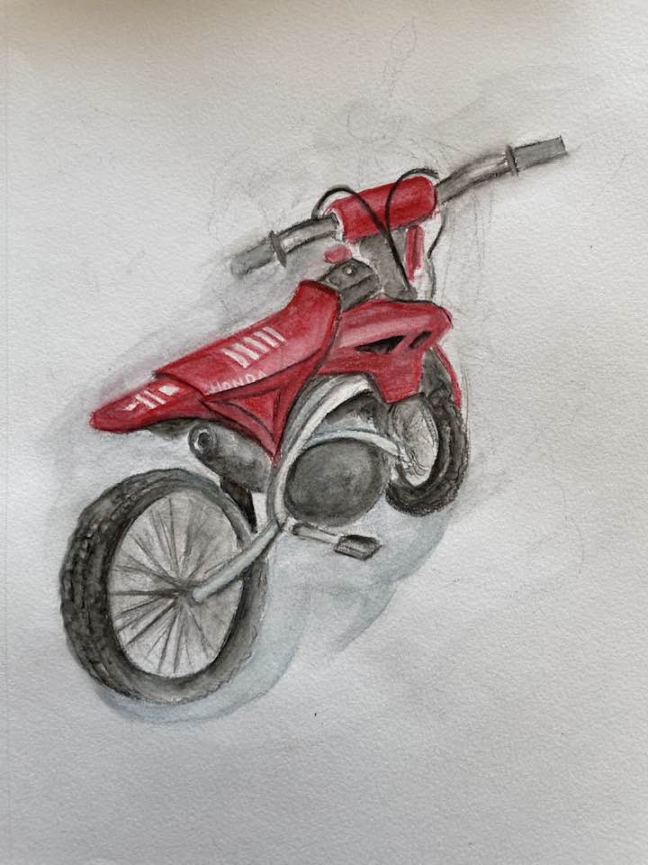 Saturday 4.12.2025. At the Yamaha motorcycle dealership.
