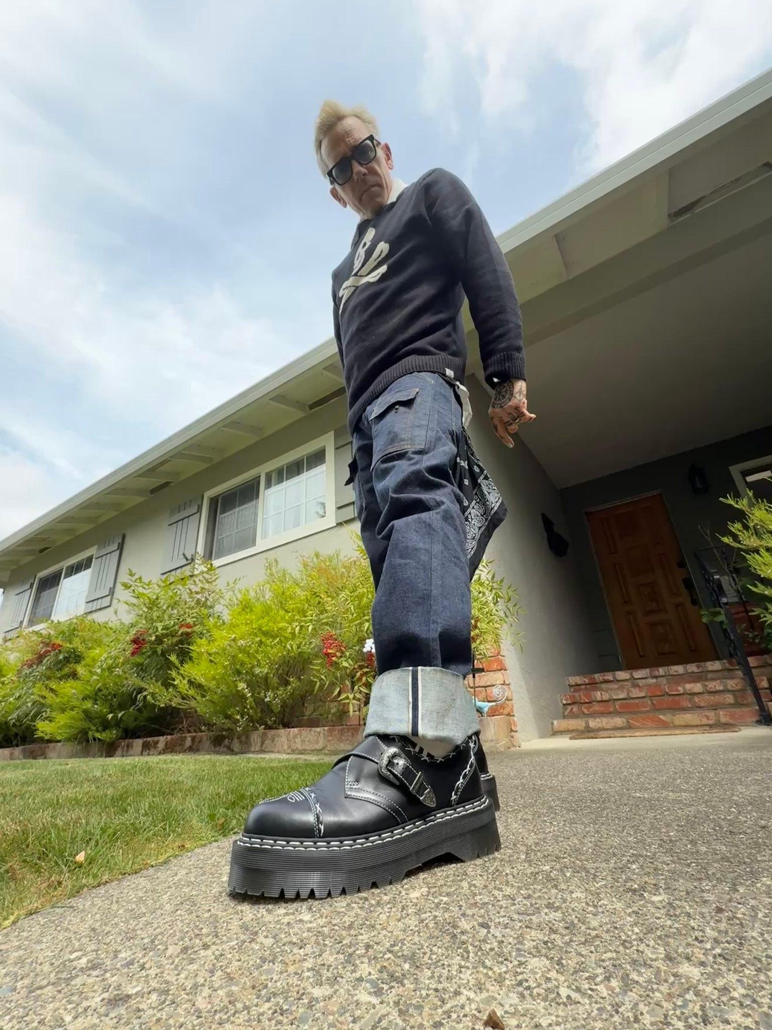Gothic Amerithon day 4 with the Gothic Americana Monk Strap Quad!