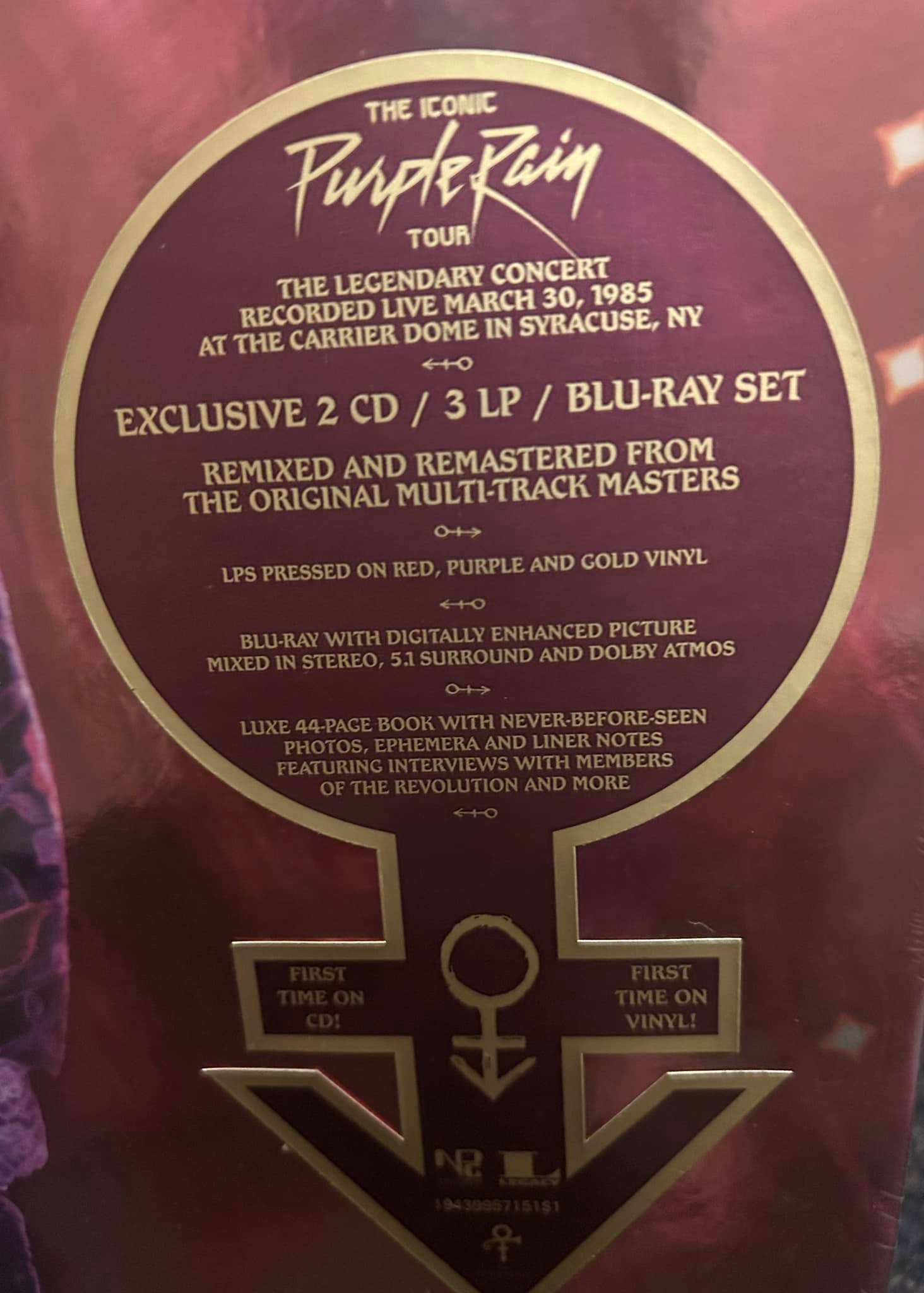 ⏏︎ Now Playing: Prince & The Revolution Live in Syracuse