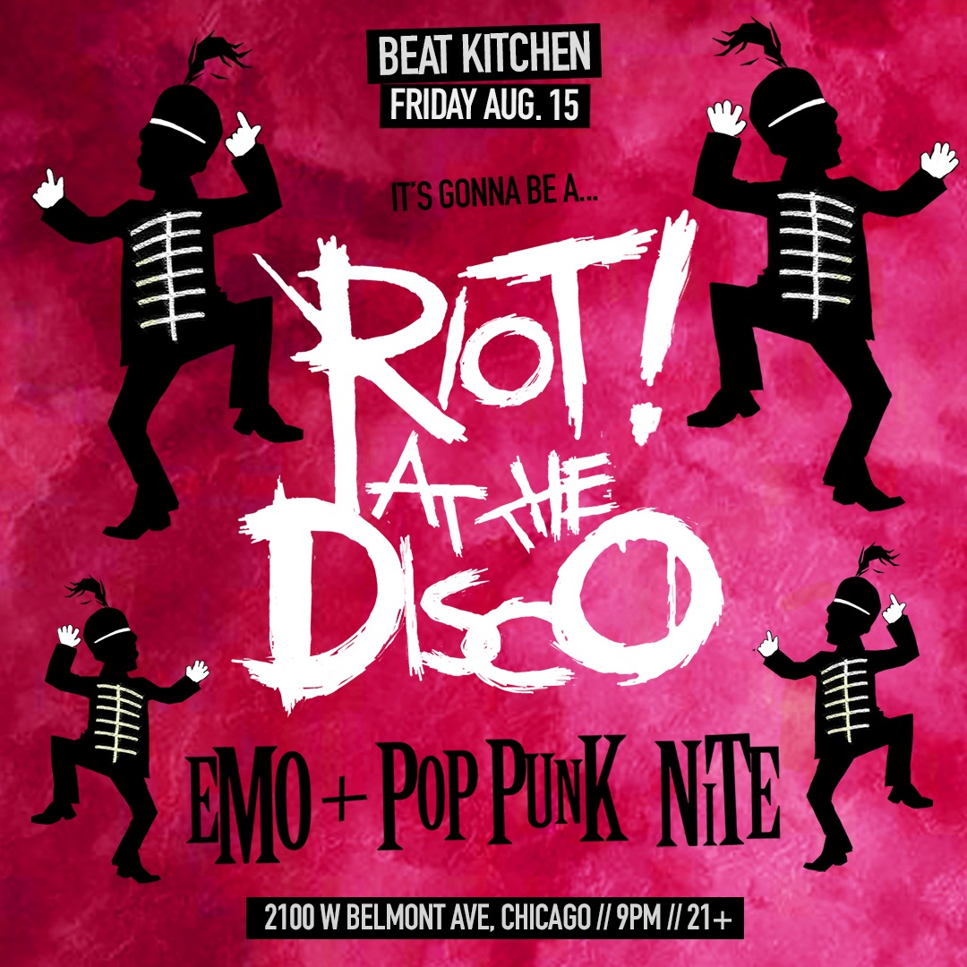 Riot! At The Disco: A Pop Punk Party at Beat Kitchen