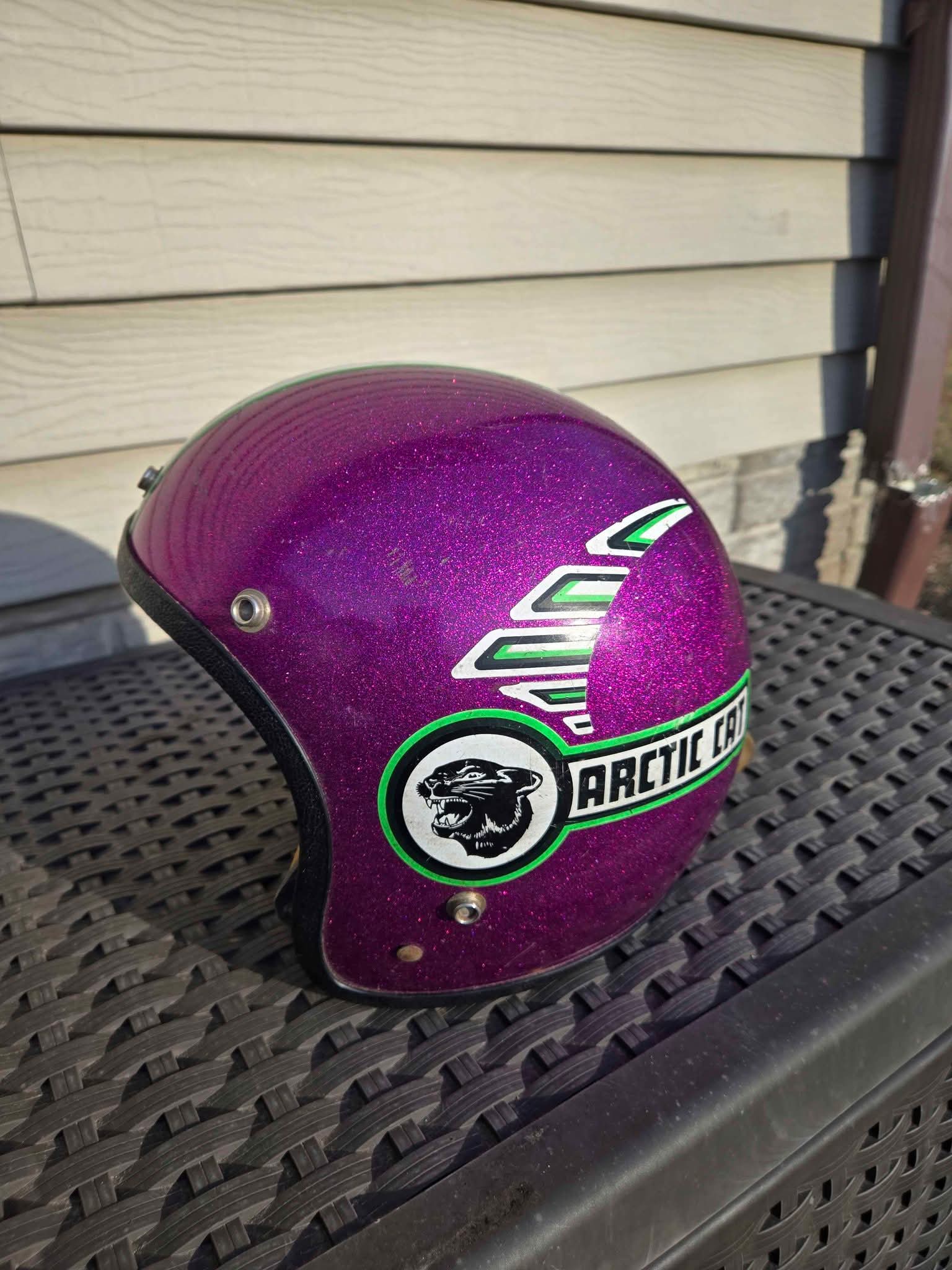 70s scorpion snowmobile helmet EXO: Snow Helmets and the no 1970 Scorpion Stinger snowmobile, CCW