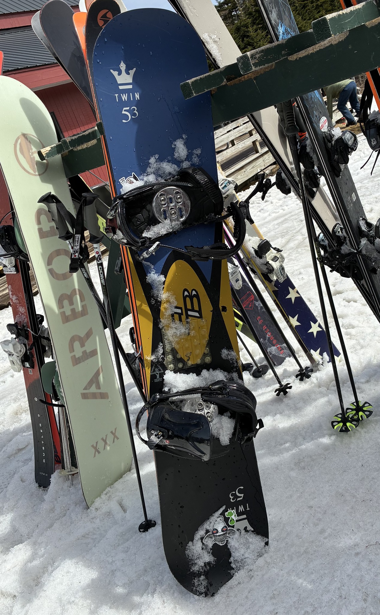 Vintage Burton Alpine Snowboard Collection and Riding Experiences