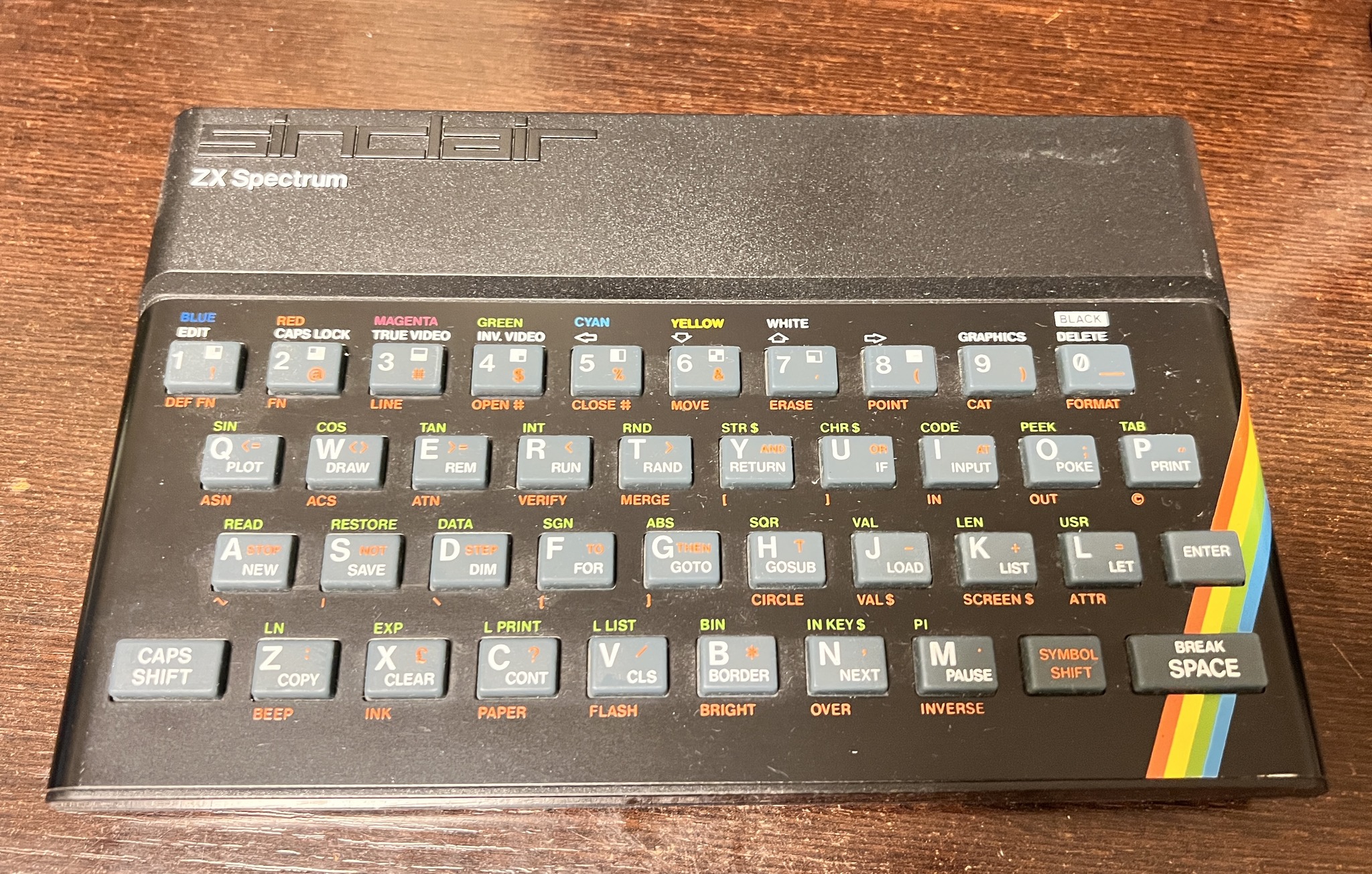 Sinclair ZX Spectrum 48 KB model details and specifications