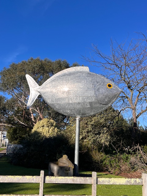 Who distributed 72 fish from 2006 Commonwealth Games?