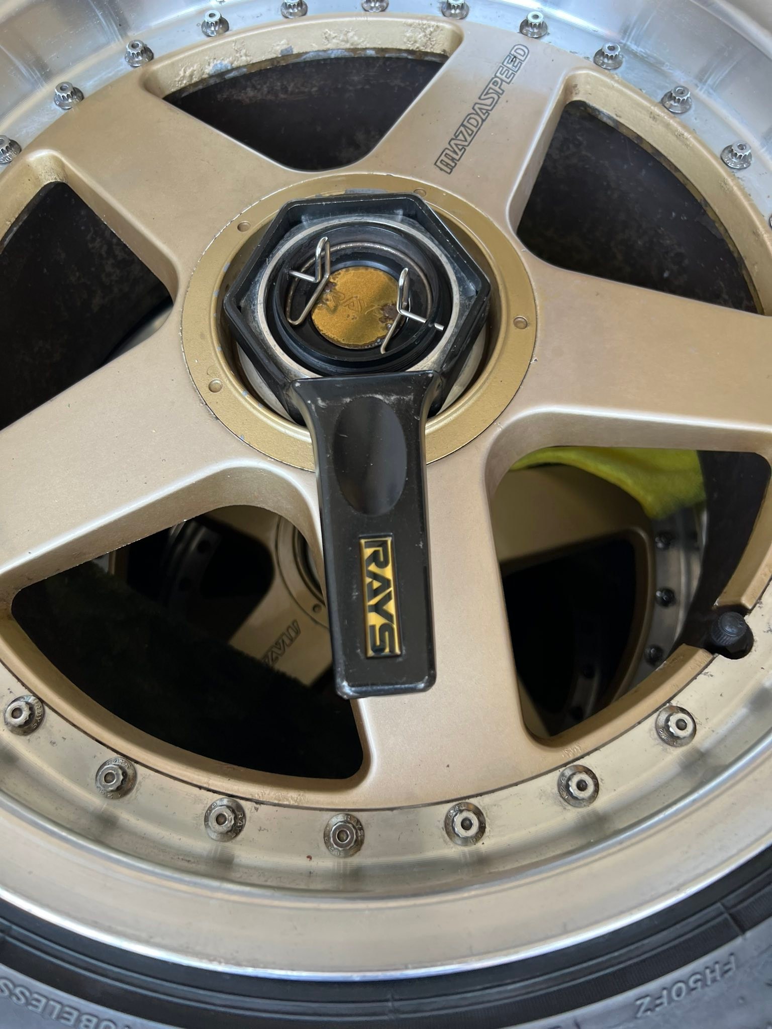 For Sale: Rare Mazdaspeed MS-01S Wheels Forged by Rays Engineering 