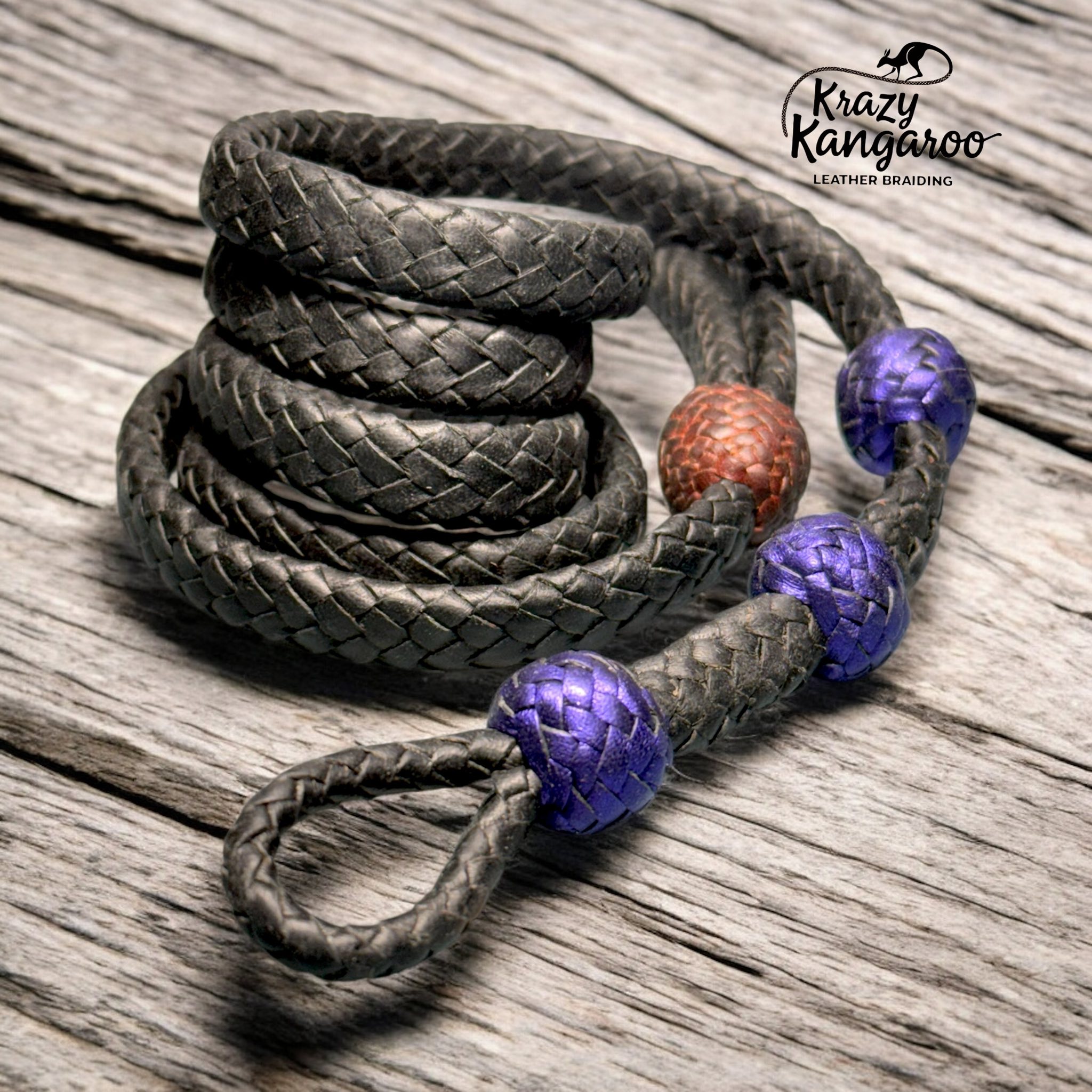 New 12-plait flat lead design for show ring
