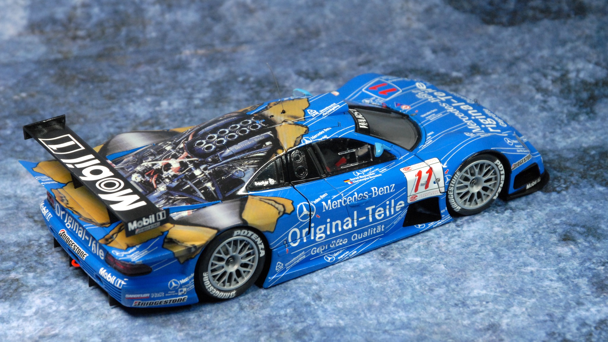 Tamiya 1/24 Mercedes CLK GTR model