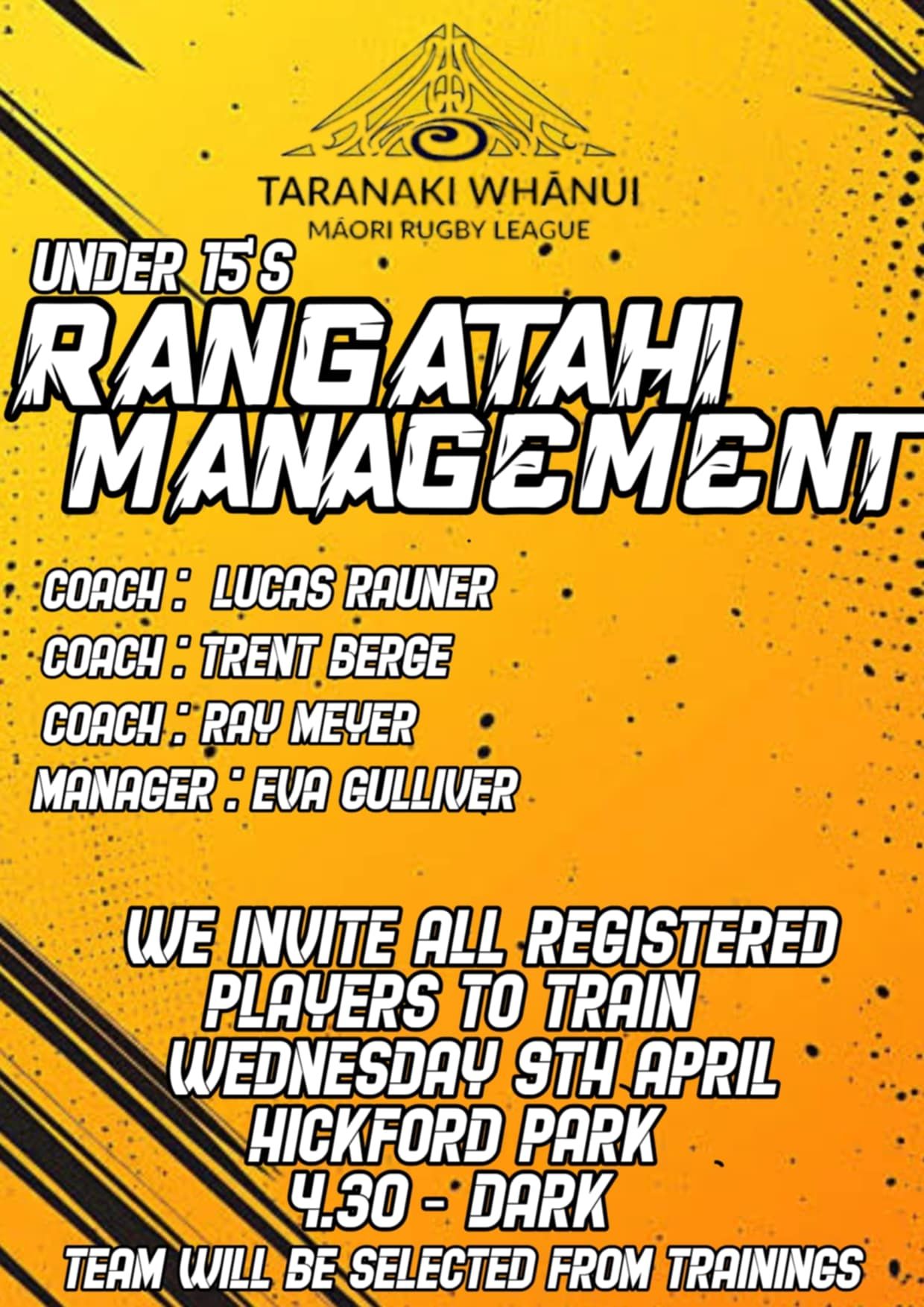 Taranaki District Senior & Junior Rugby League | Facebook