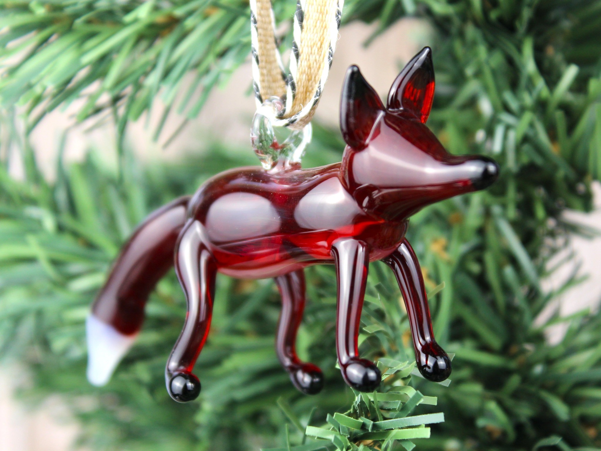 Björk ‚Fossora' colour glass christmas ornament designed by