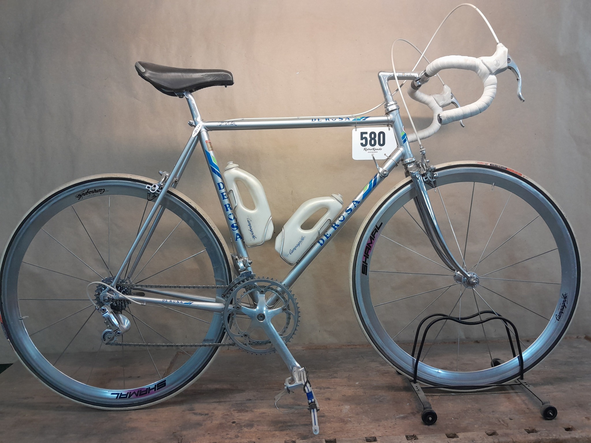 My 1988 , steel , high end derosa with campagnolo c record group