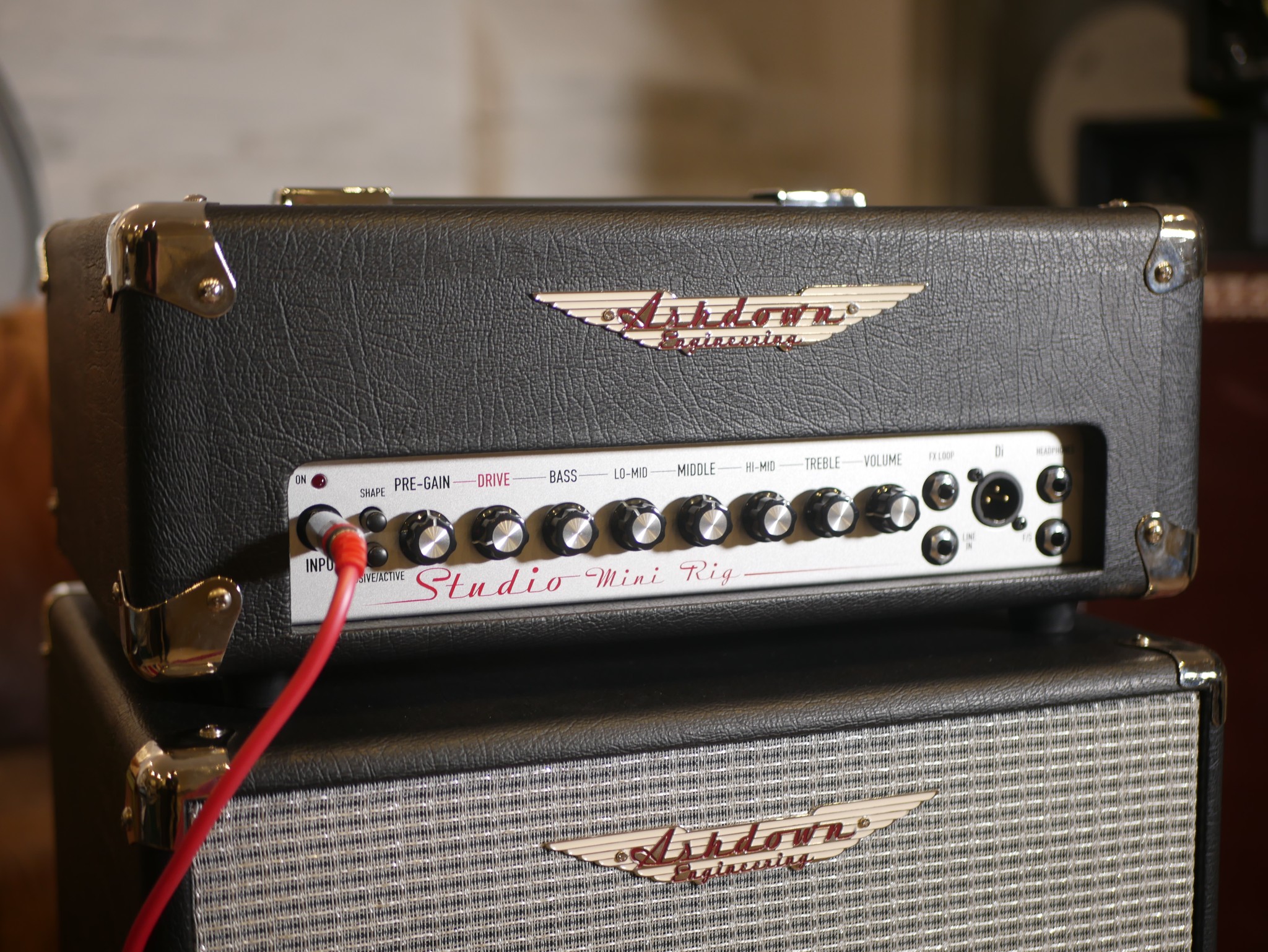 The Ashdown Mini-Rig is a 250w solid state bass head and 2x10