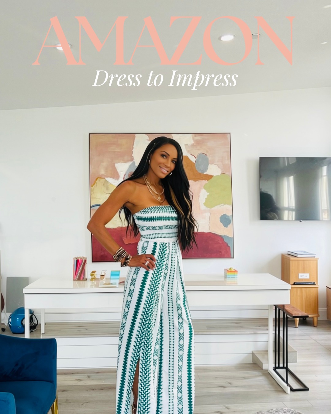 dress to impress boho outfit Amazon fashion pretty_in_pink Womens Summer Vacation Bodycon Length:34