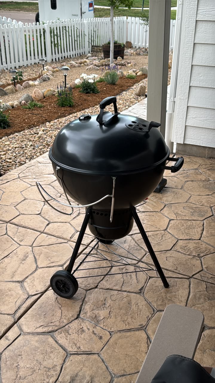 Weber Kettle 1979: First Cooking Experience
