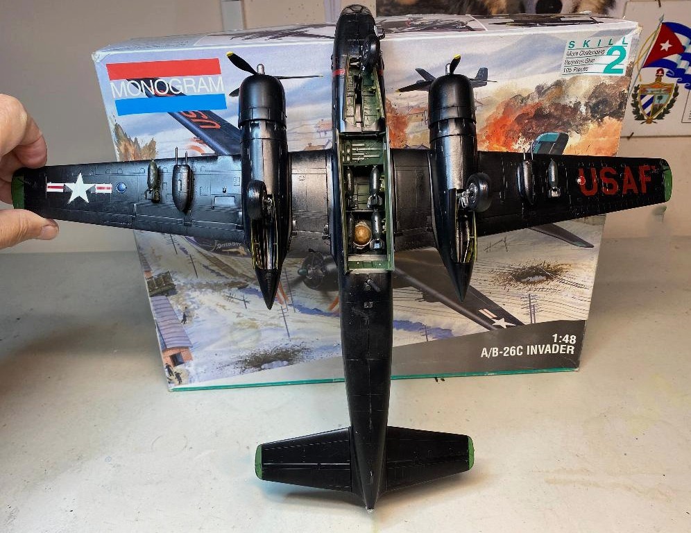 Finished 1/48 A/B-26C Invader scale model