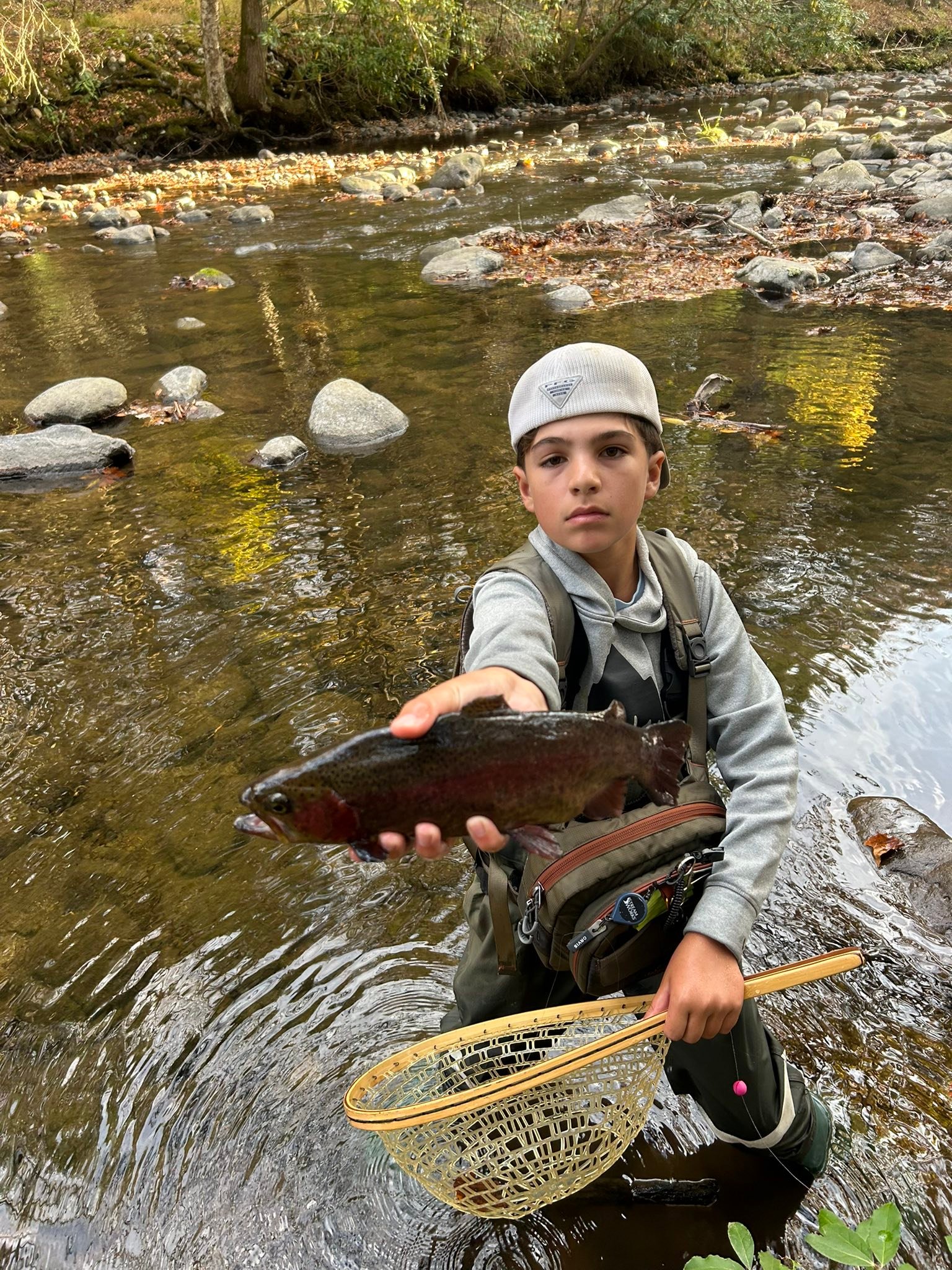 NJ Trout fishing 101 | My son had his first fly outing for trout this ...