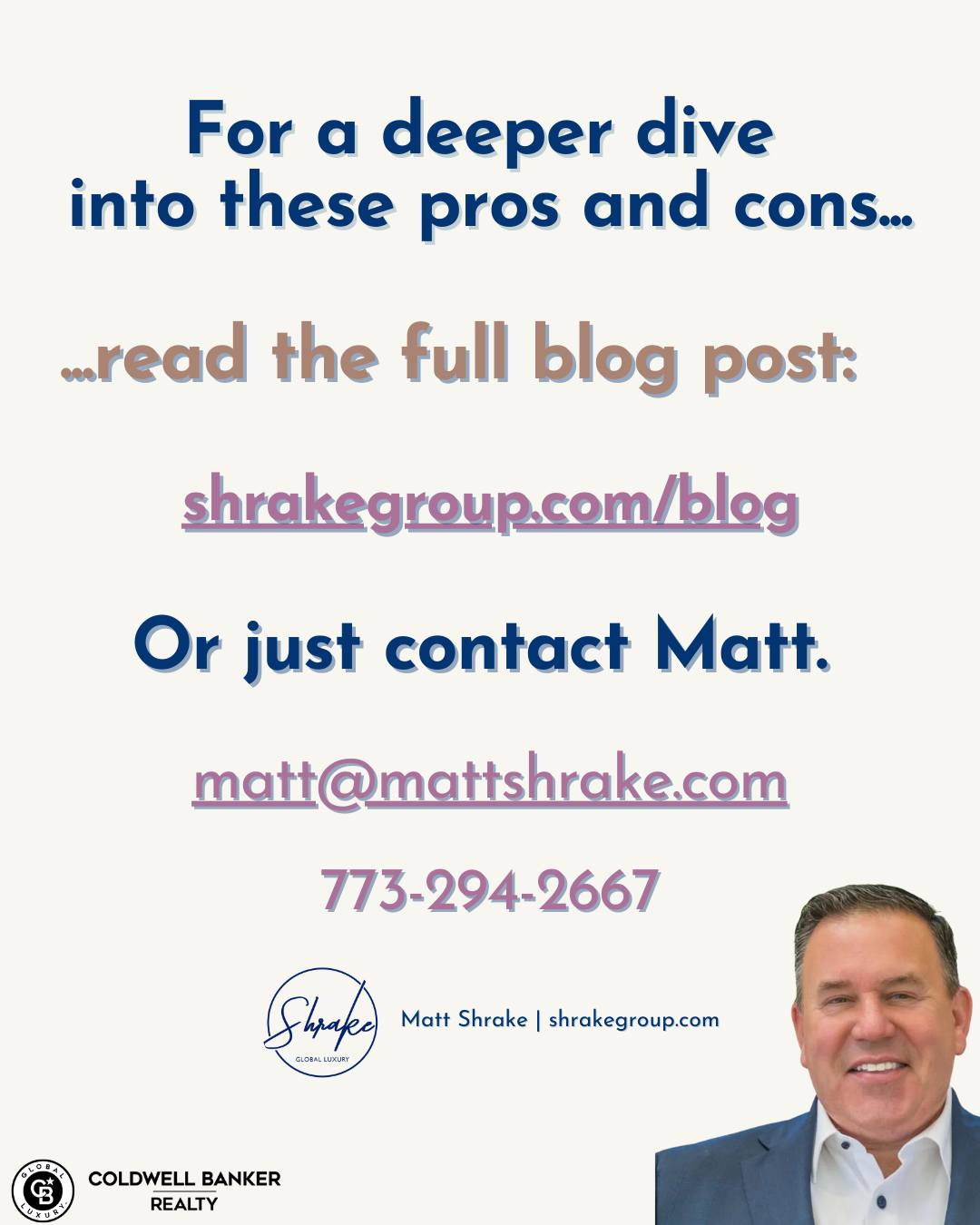 Matt Shrake - Chicago Realtor - Shrake Group | Chicago IL