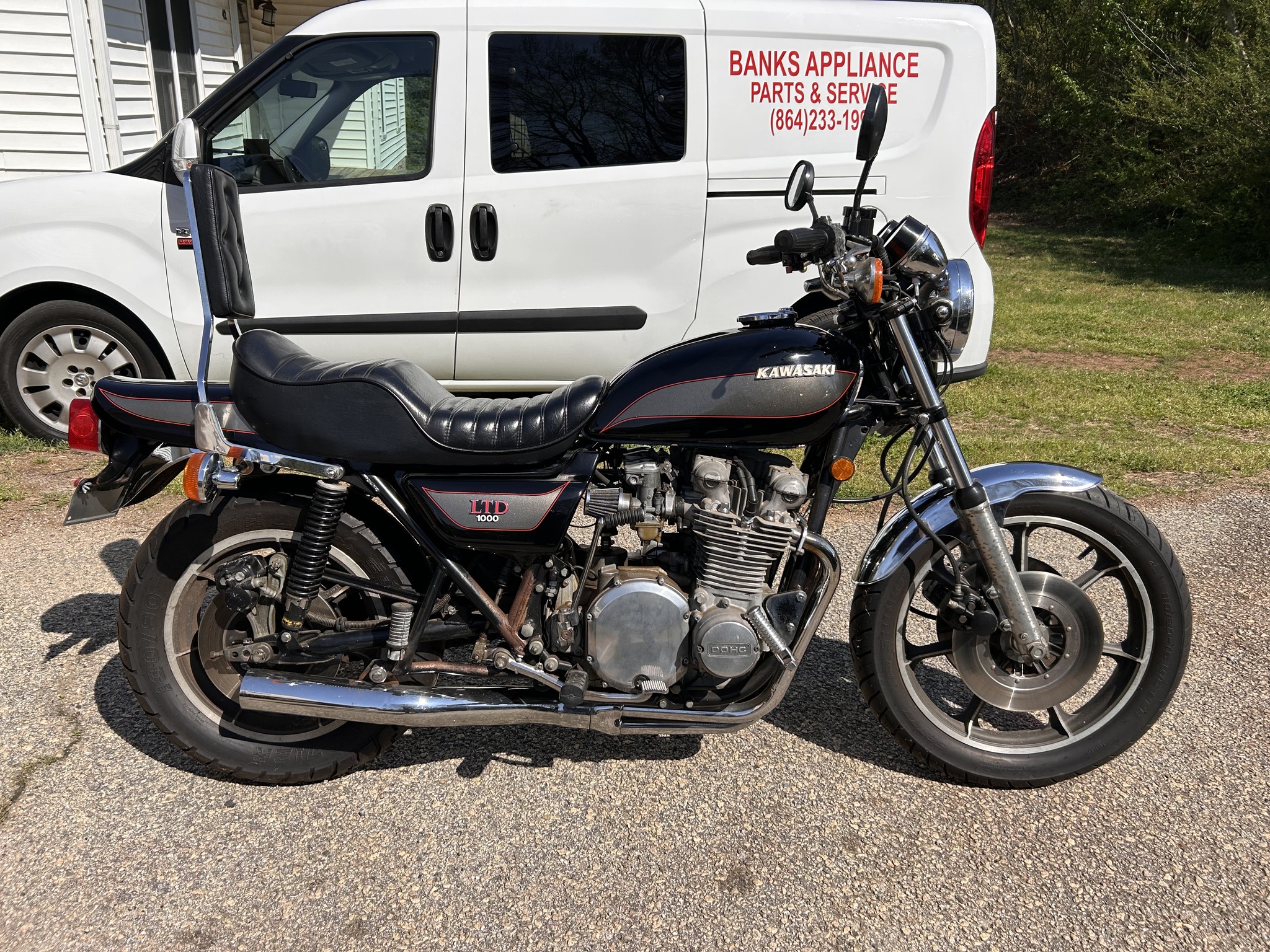 1987 kawasaki ninja zx750 F1 model. Rare bike, only made a few