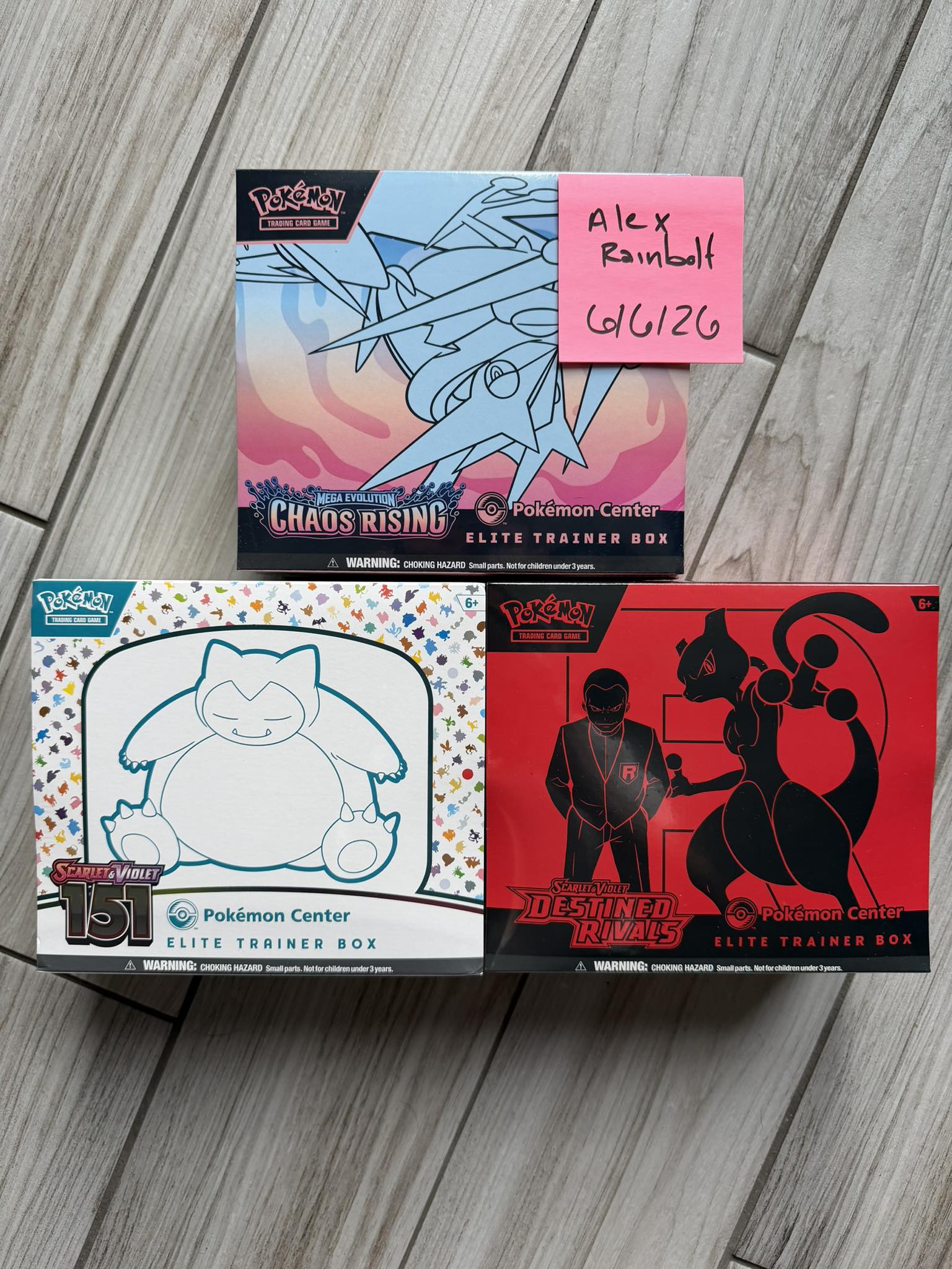 リクエスト専用ページ Pokemon Chaos Rising Pokemon Center ETBs. $200 shipped. References