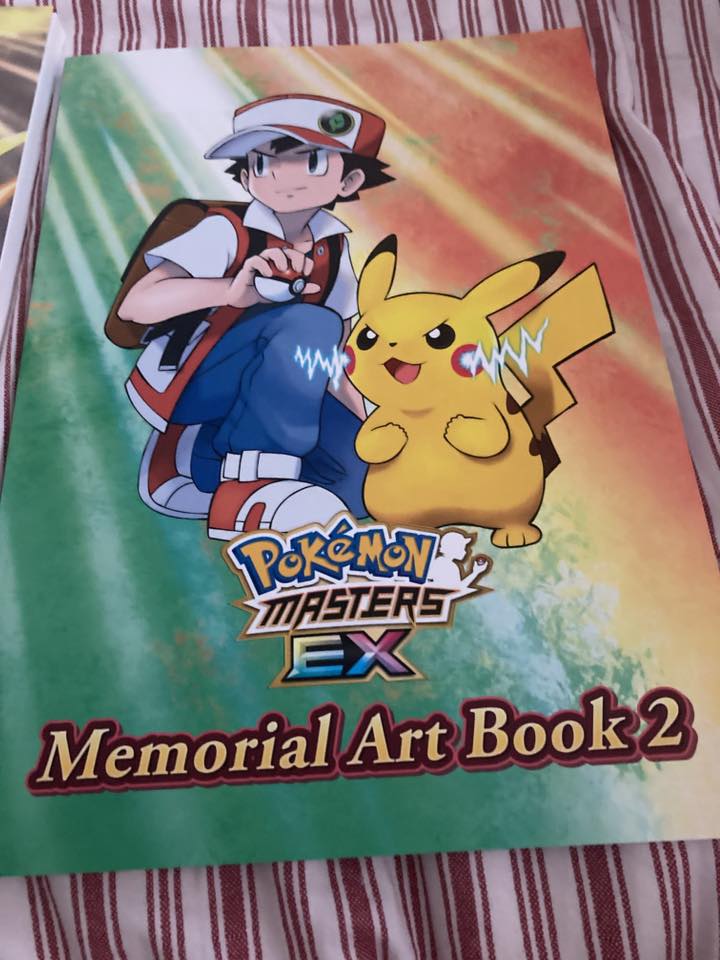 Won Pokémon Masters EX 5th Anniversary Art Book