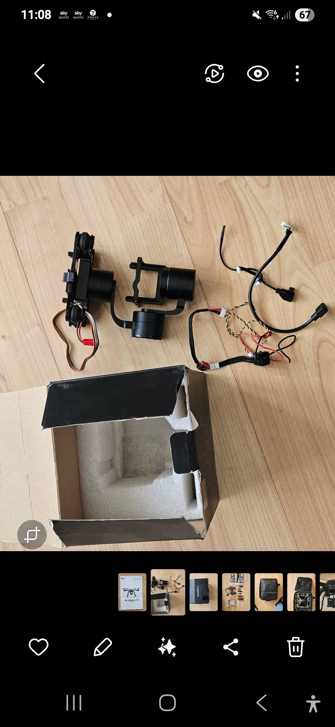Hubsan reputos para Dron X4 PRO H109S RC, protector de hoja de hélice, carcasa de cuerpo de