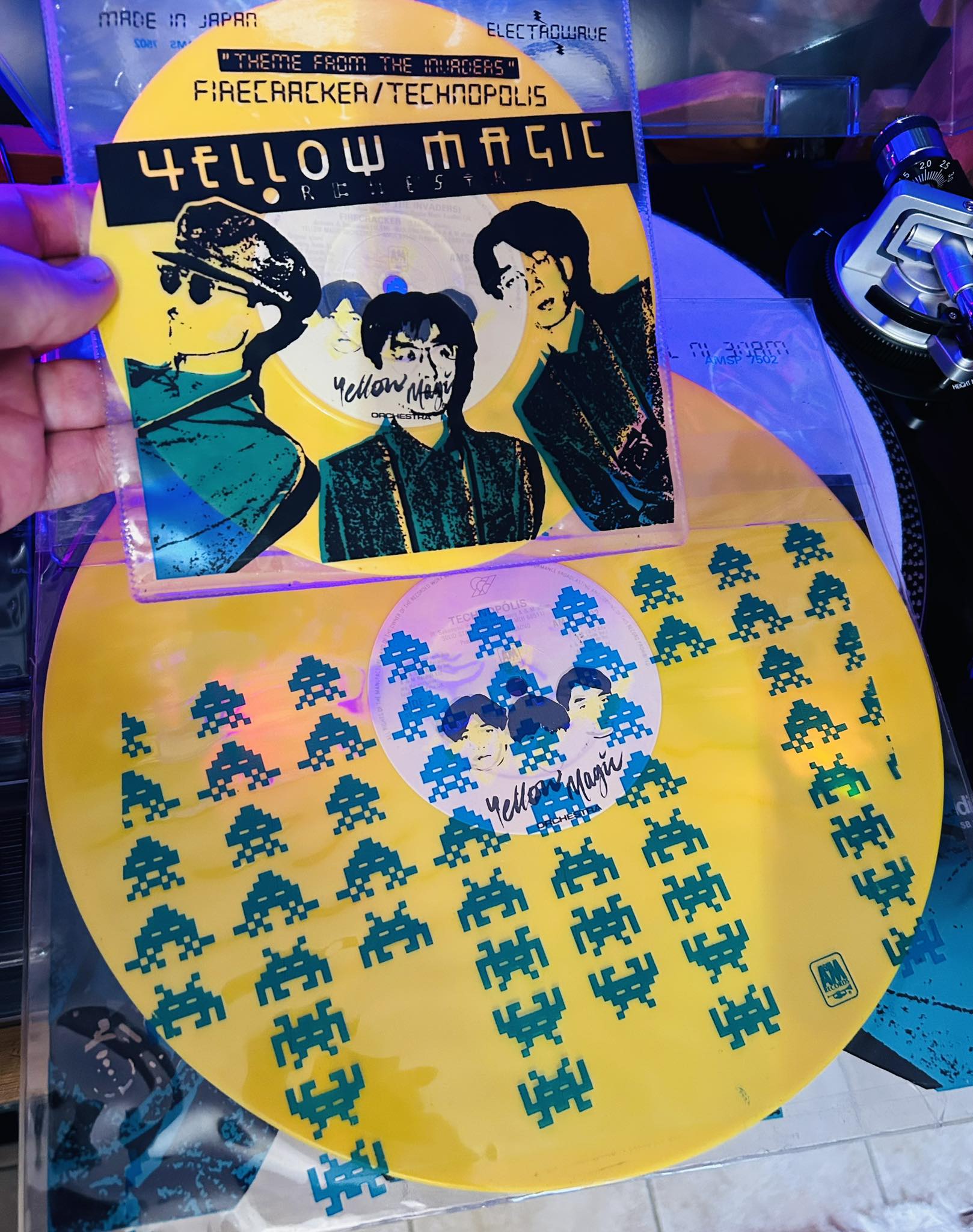 Yellow Magic Orchestra - Firecracker / Technopolis 1979 A&M UK 