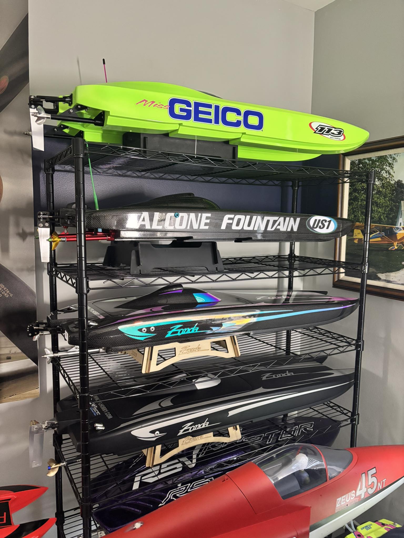 What LMT motors for high speed TFL Zonda boat?