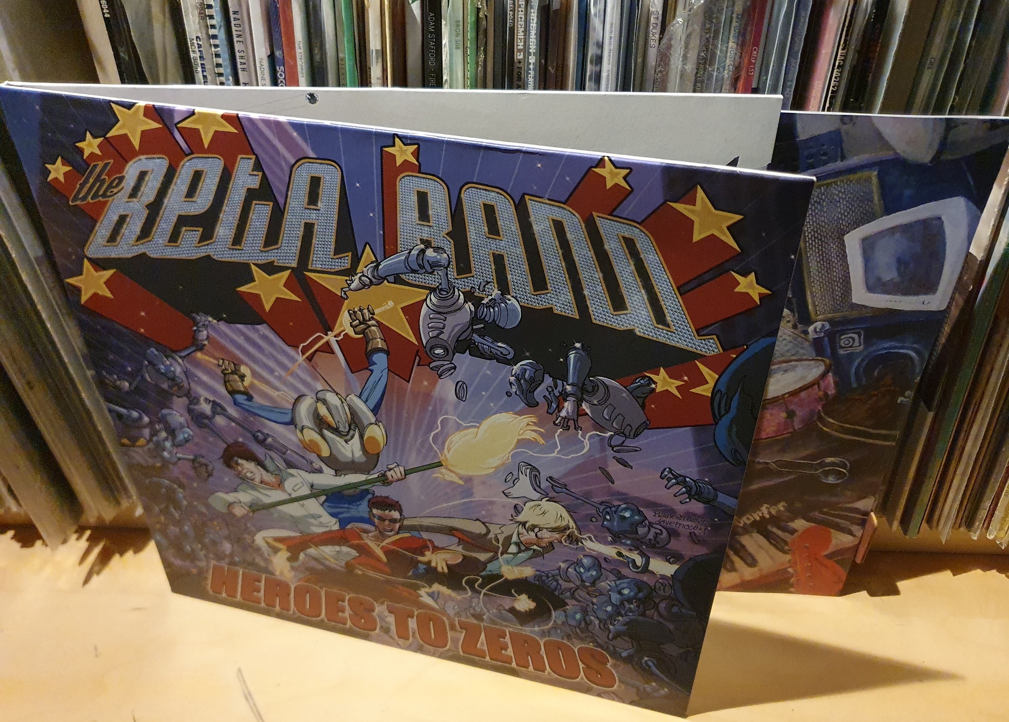 The Beta Band's 1999 album cover is a recycled image