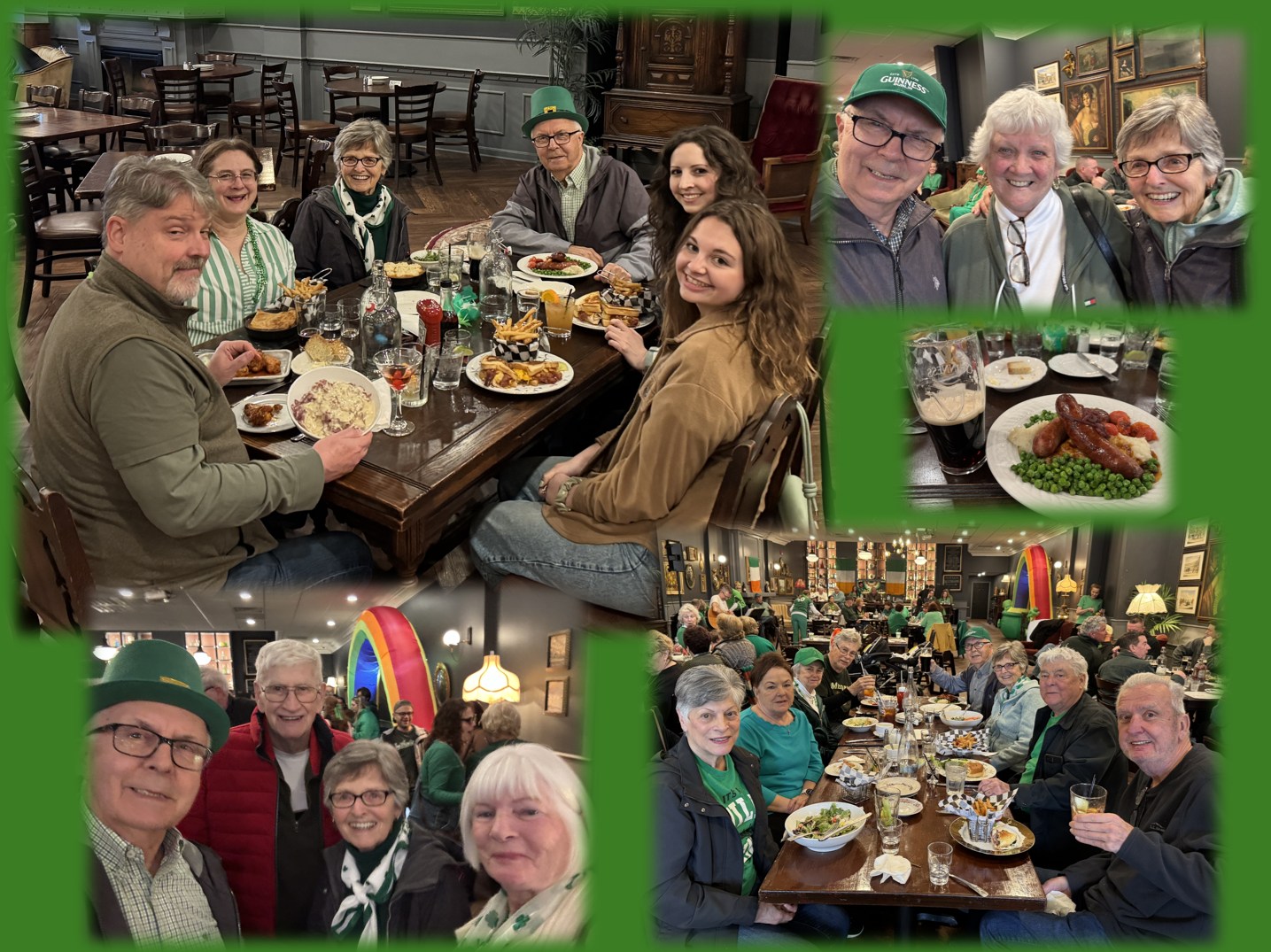 Joseph - Celebrating St. Patrick's Day with family at Josie Kelly's ...