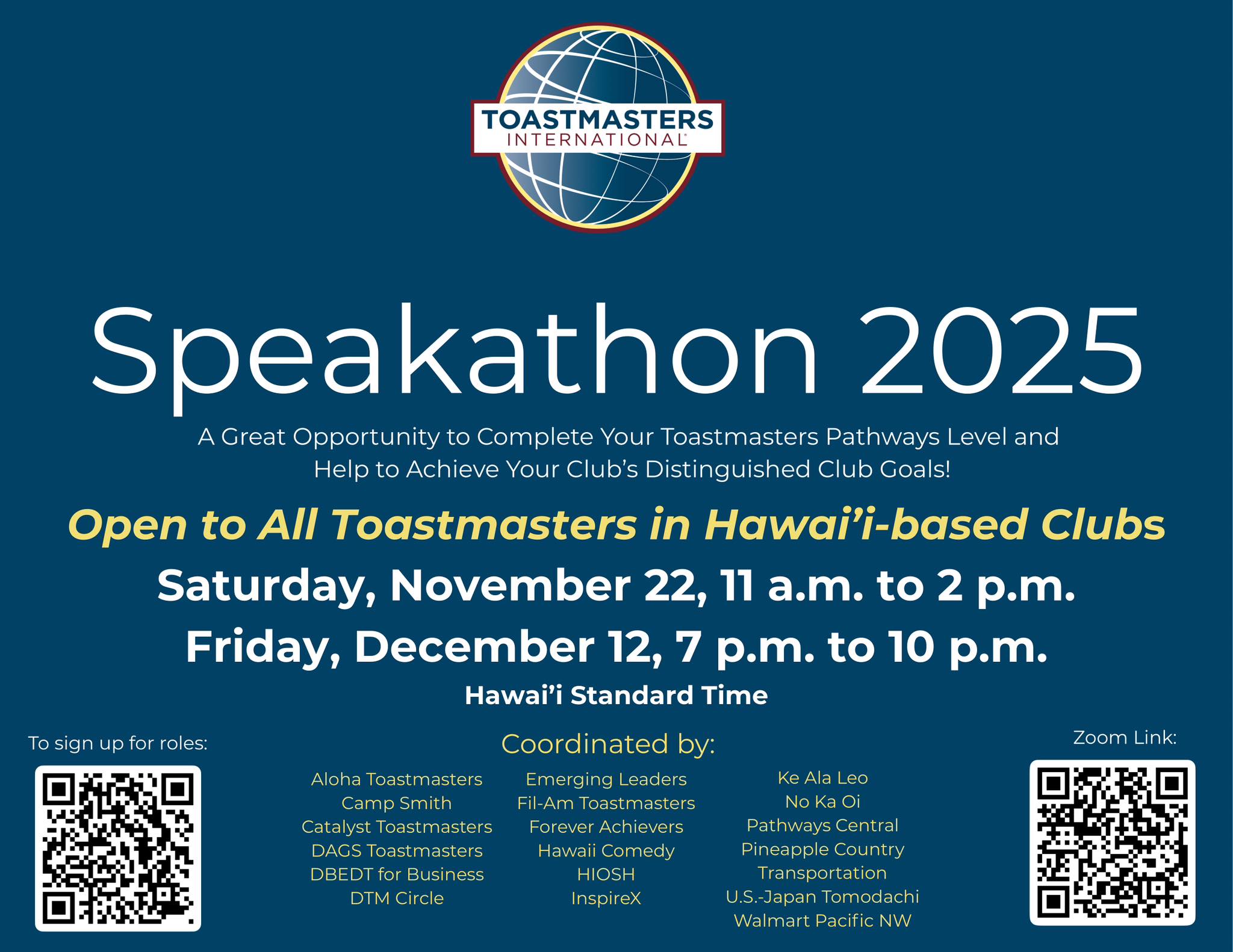 Toastmasters District 49 | Join us at the Speakathon 2025 | Facebook