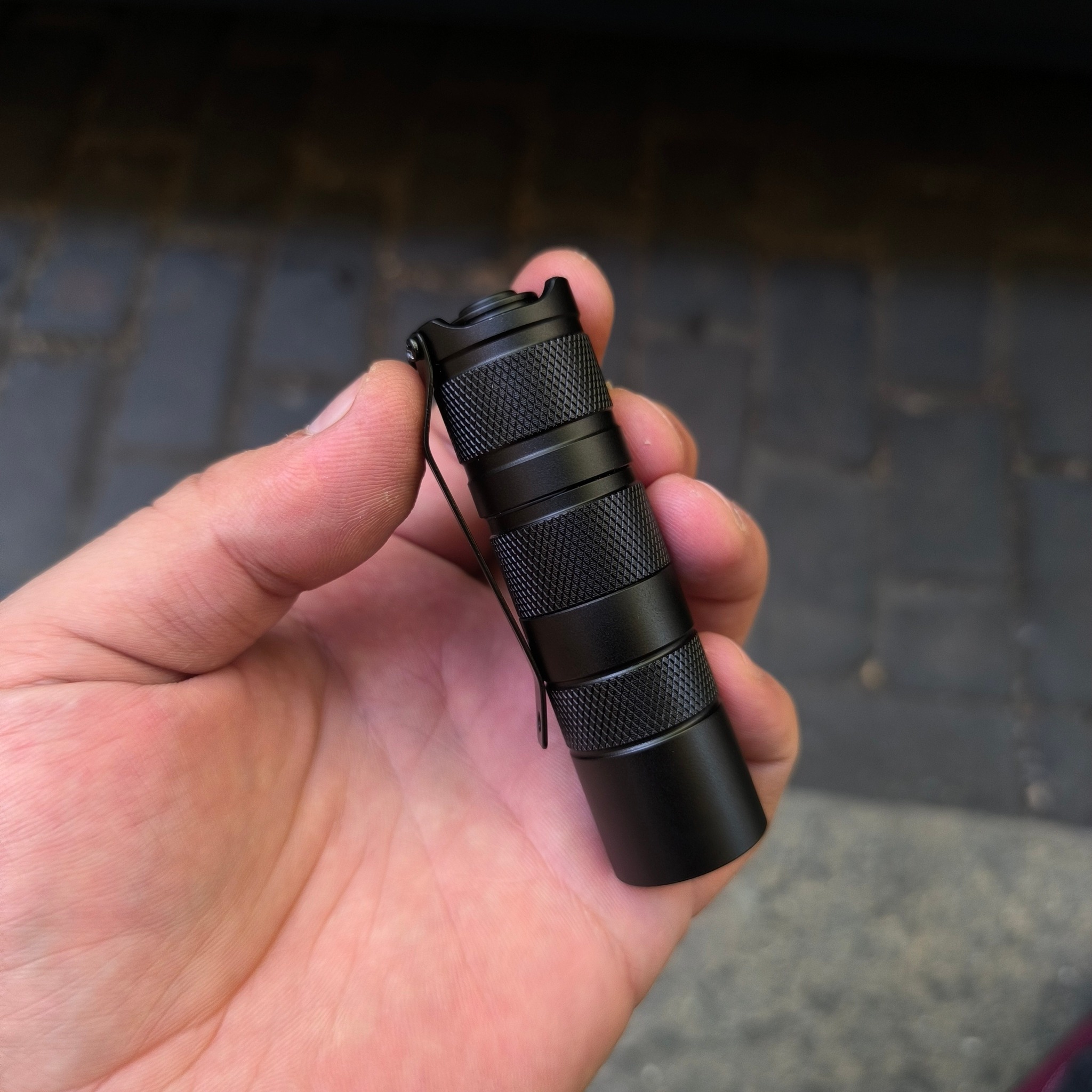 Perfect EDC flashlight with Shorty S2 and Nichia 519A