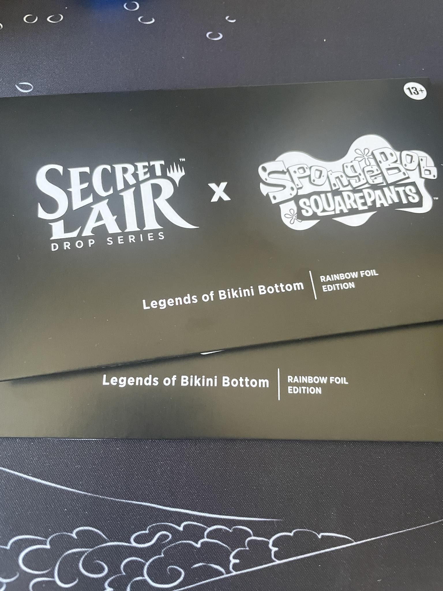 Hey all, ordered 2 x SpongeBob Legends of Bikini Bottom foils from 
