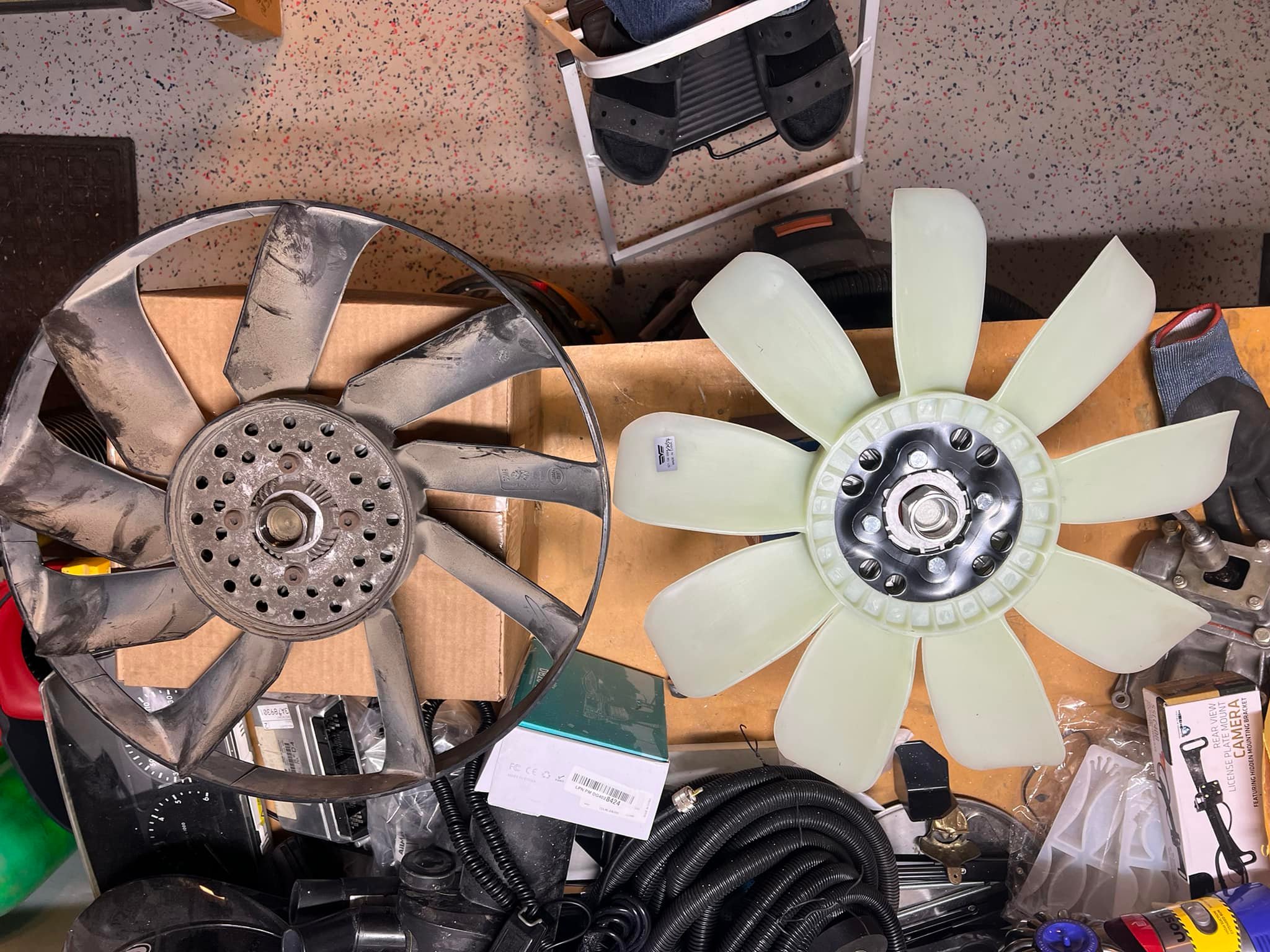 FF Dynamics Electronic Cooling Fan Conversion Kit For Chevy Tahoe GMC Yukon - More MPG & HP