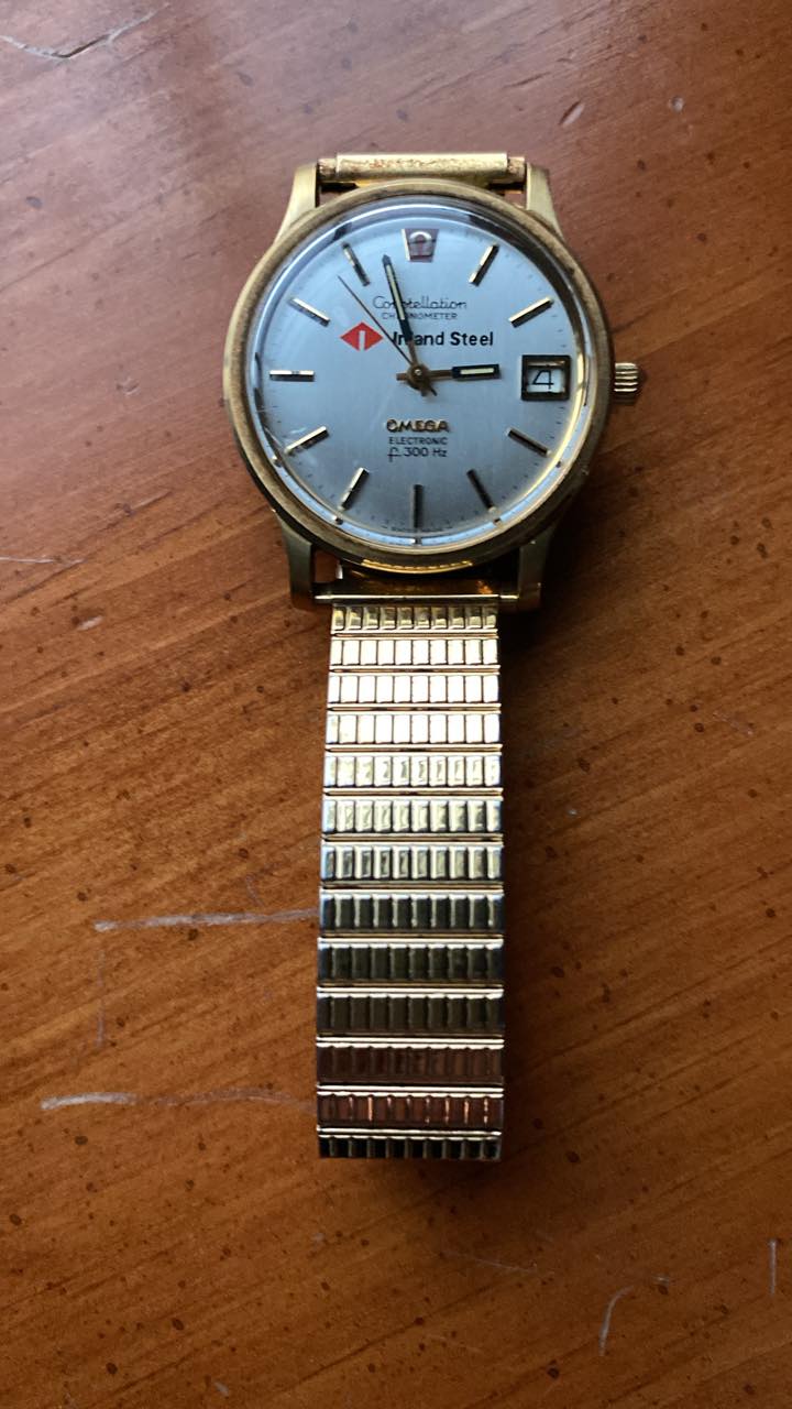 Inland steel company watch from 1987