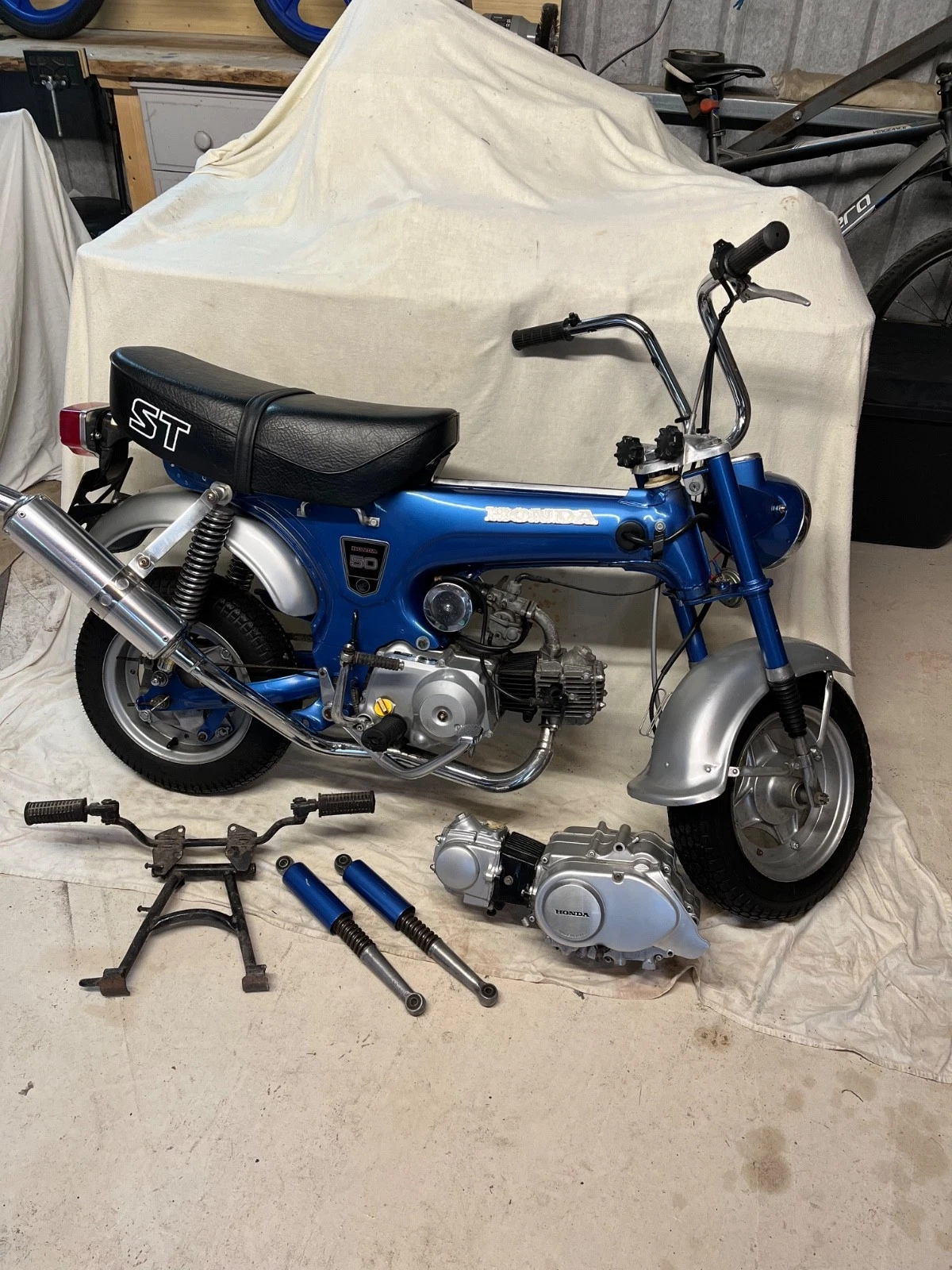 Mini beast, vintage soul. 🛵✨ Presenting the Dax Honda ST50