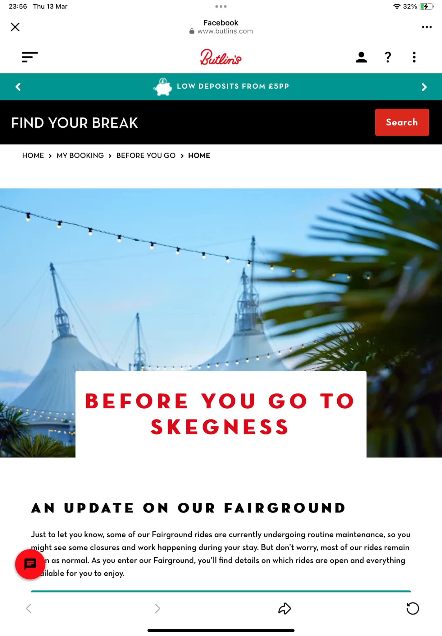 Butlins Skegness Resort | https://www.butlins.com/my-booking/before-you ...
